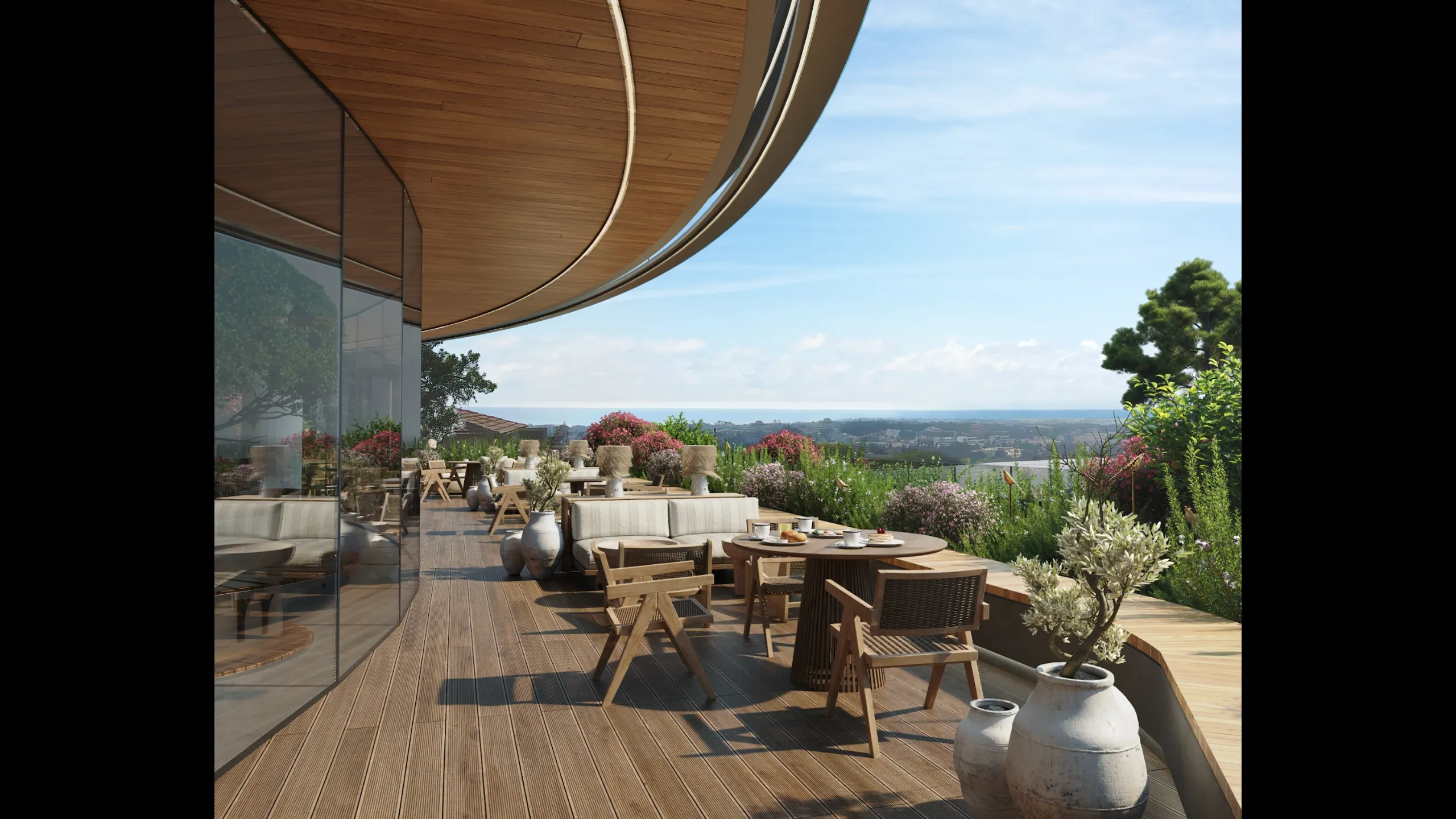 Современные офисы, магазин и ресторан, центр Пафоса 4