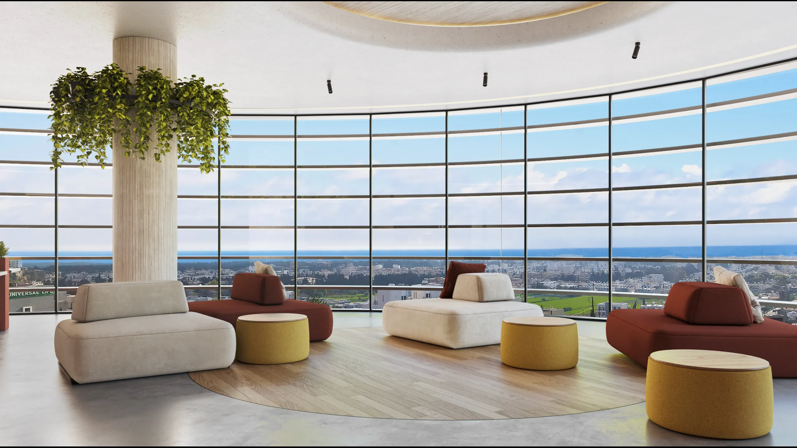 Современные офисы, магазин и ресторан, центр Пафоса 7