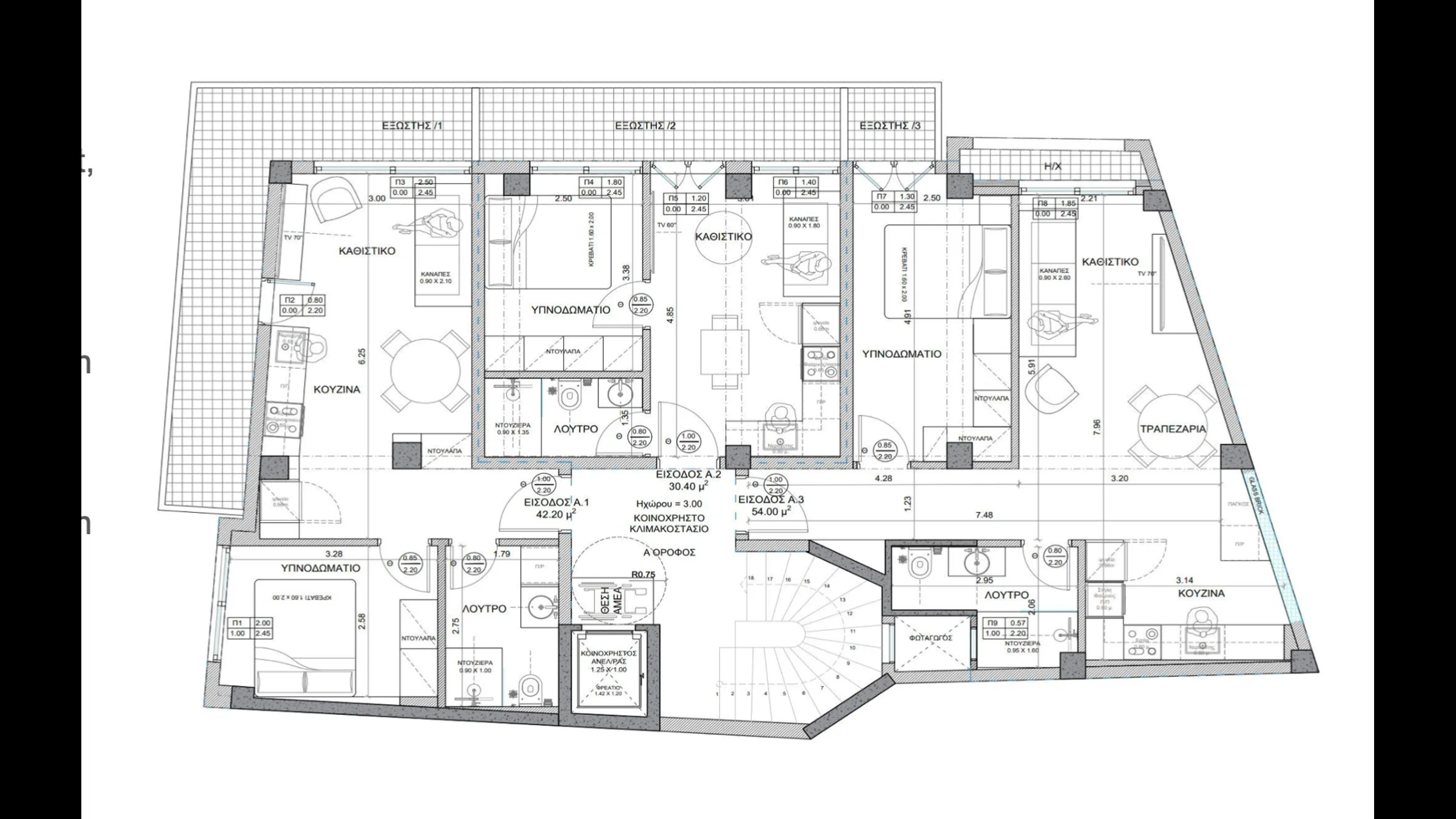 Serviced apartments and commercial premises, center of Athens 11