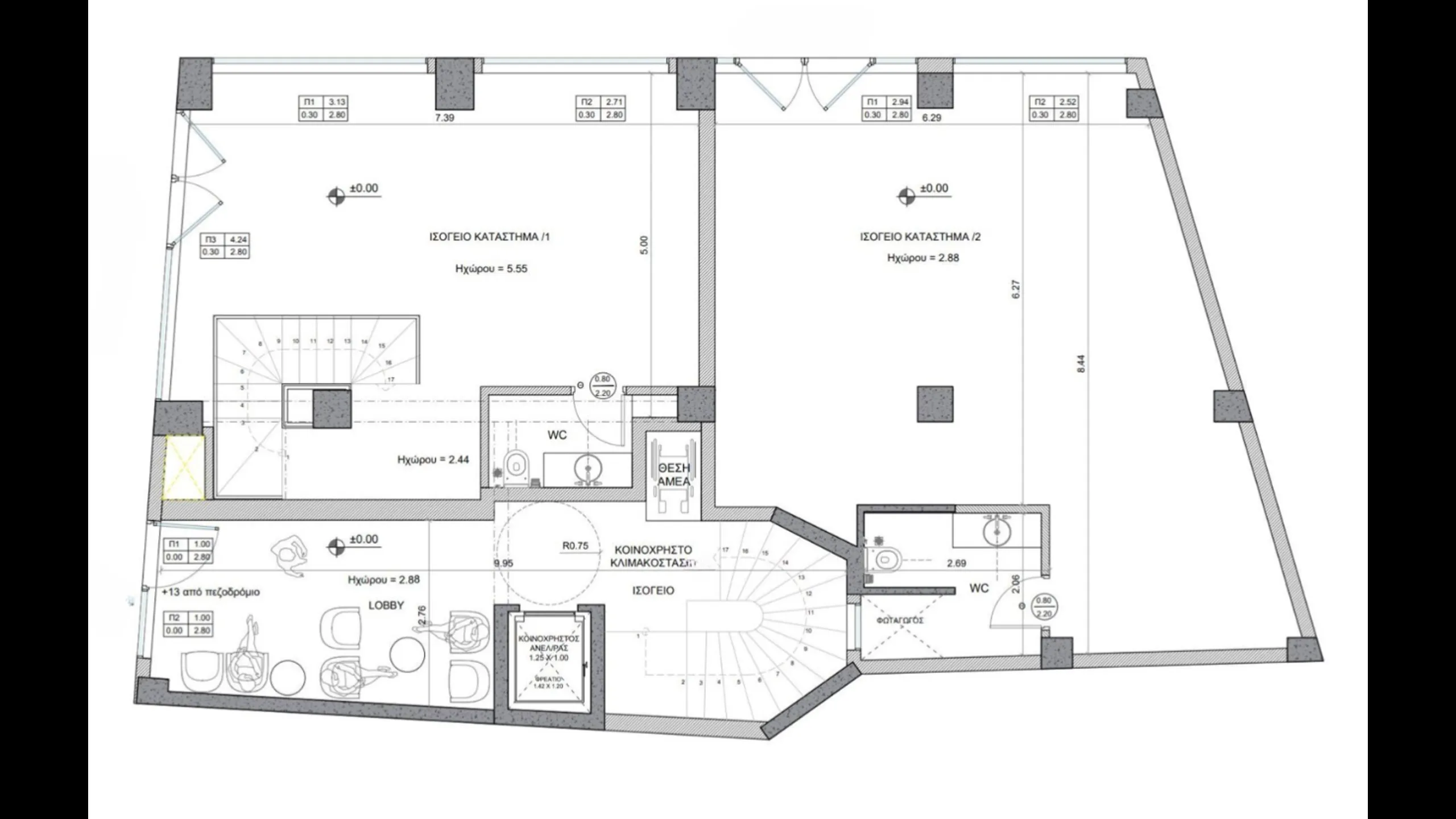 Serviced apartments and commercial premises, center of Athens 12