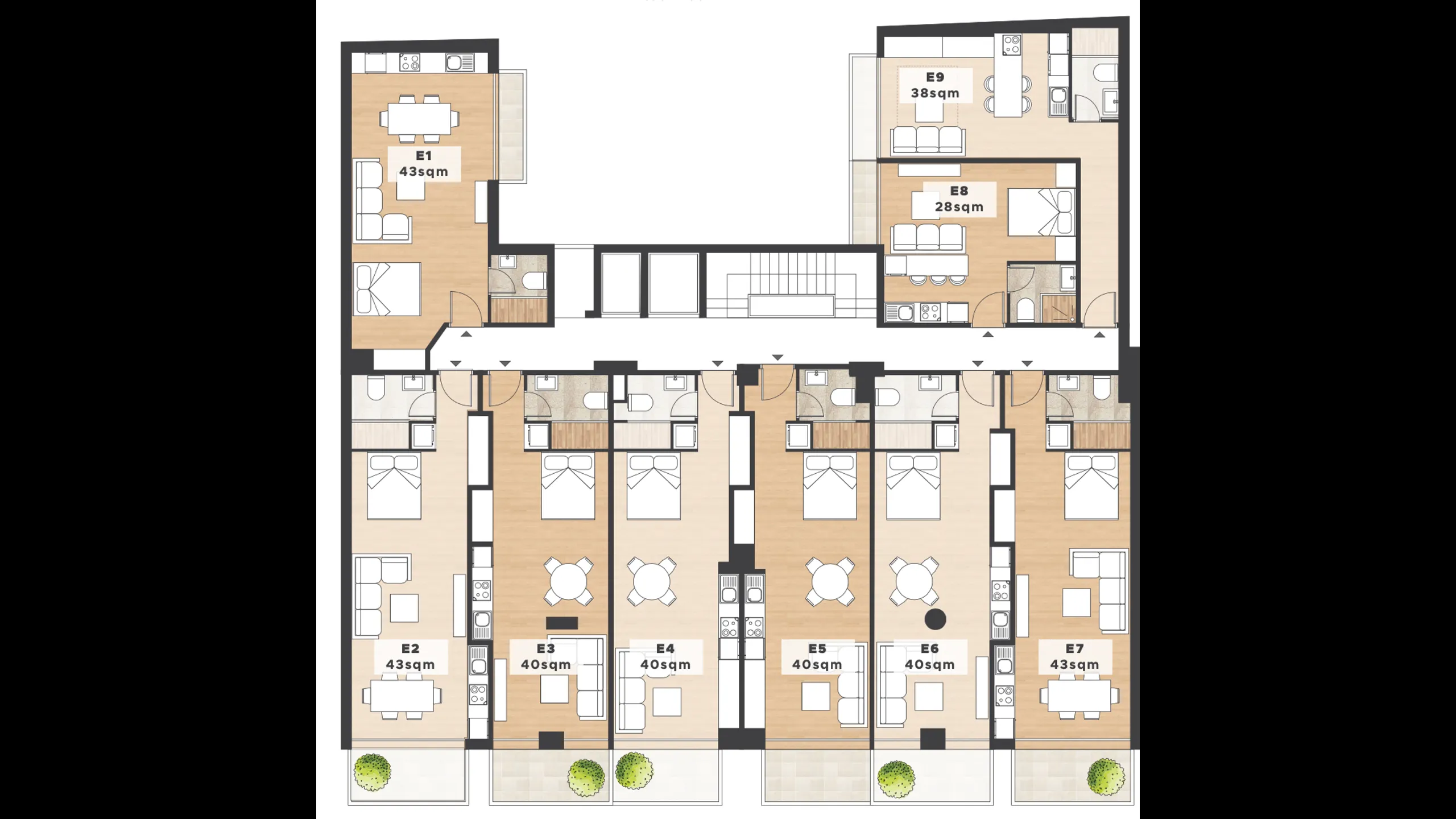 Апартаменты с гарантированной доходностью в центре Афин 12