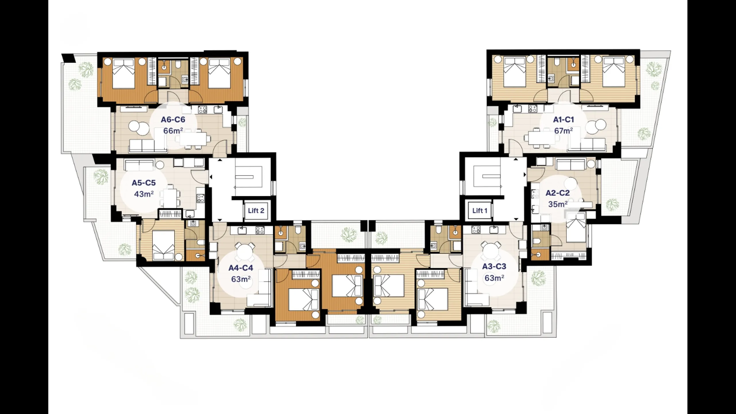 Modern apartments with one-three bedrooms, Gazi, Athens 12