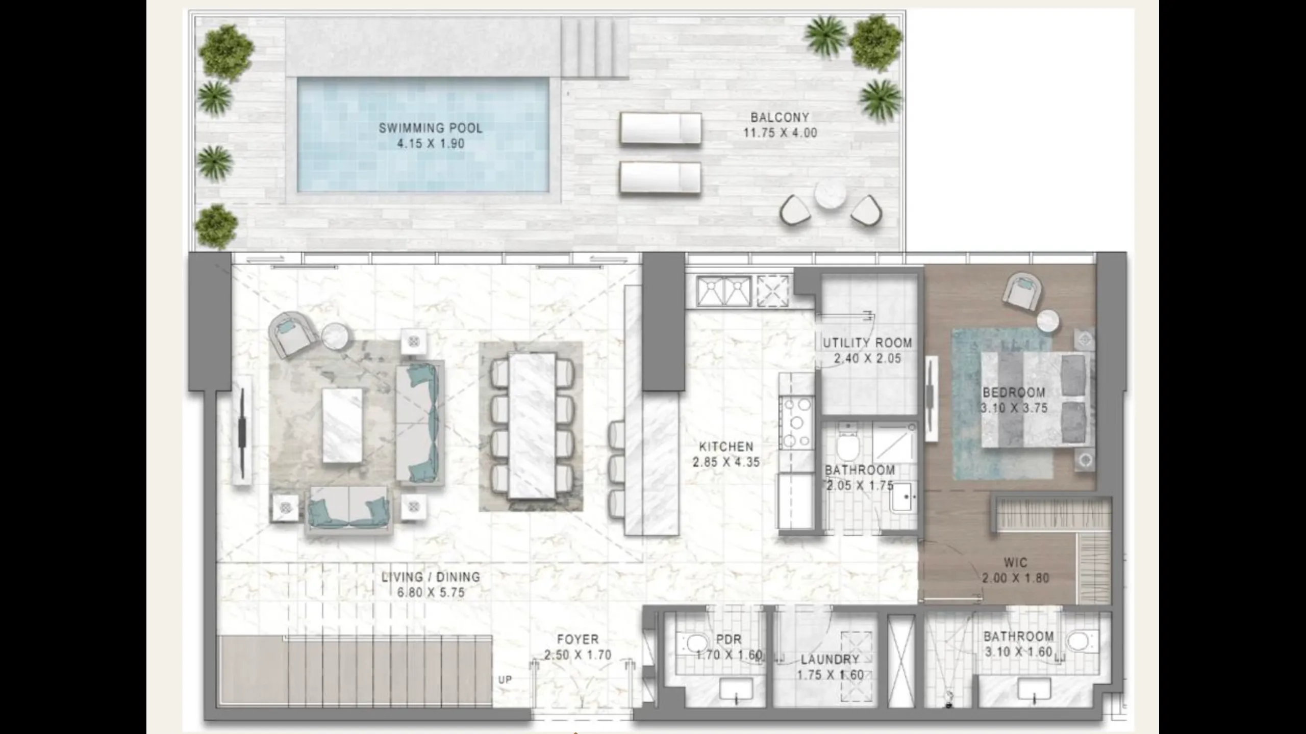 Luxury 1-3 bedroom apartments, Sheikh Zayed Road, Dubai 15