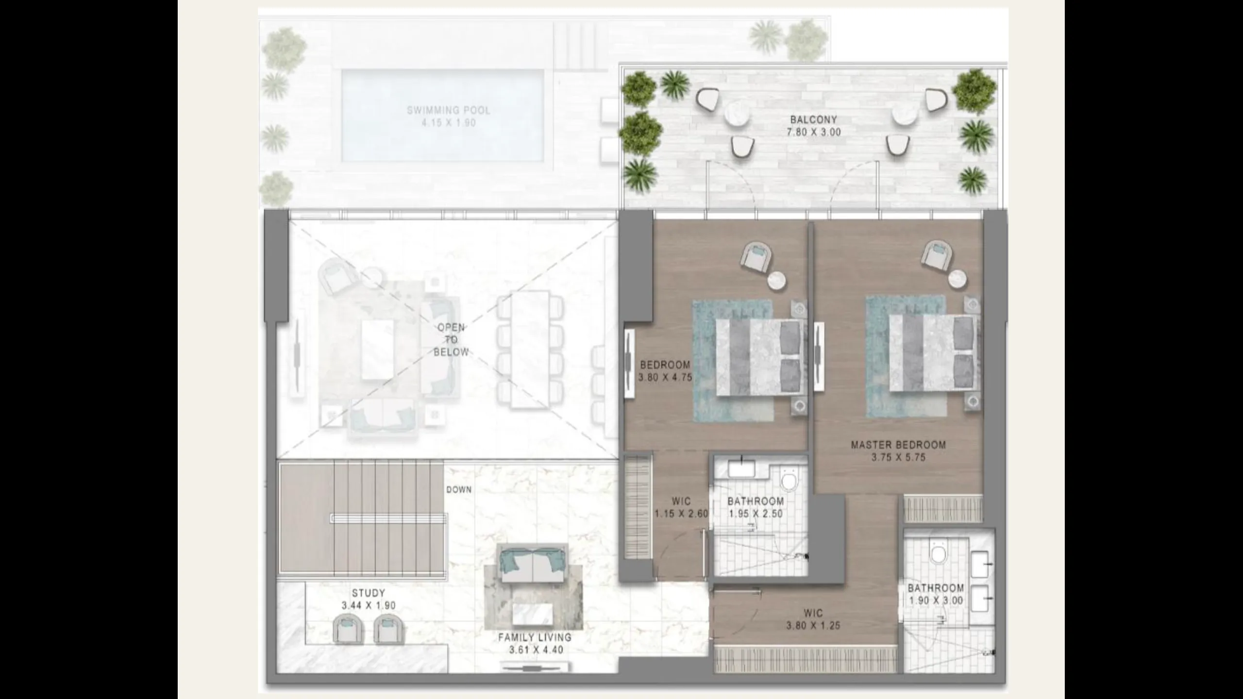 Luxury 1-3 bedroom apartments, Sheikh Zayed Road, Dubai 14