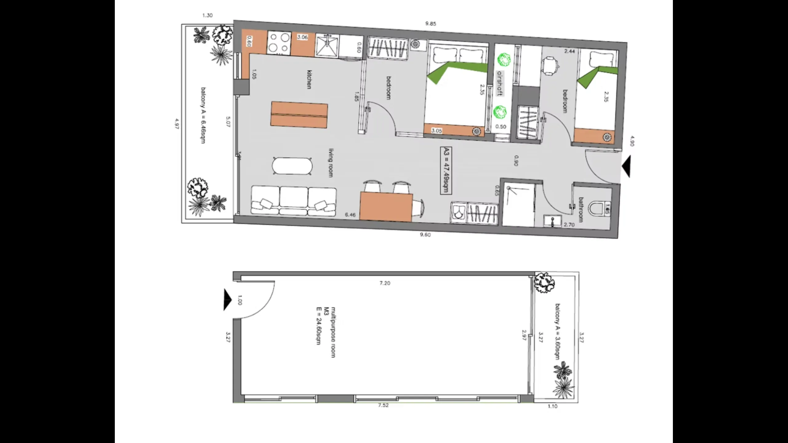 Apartments in modern style, Patras 15