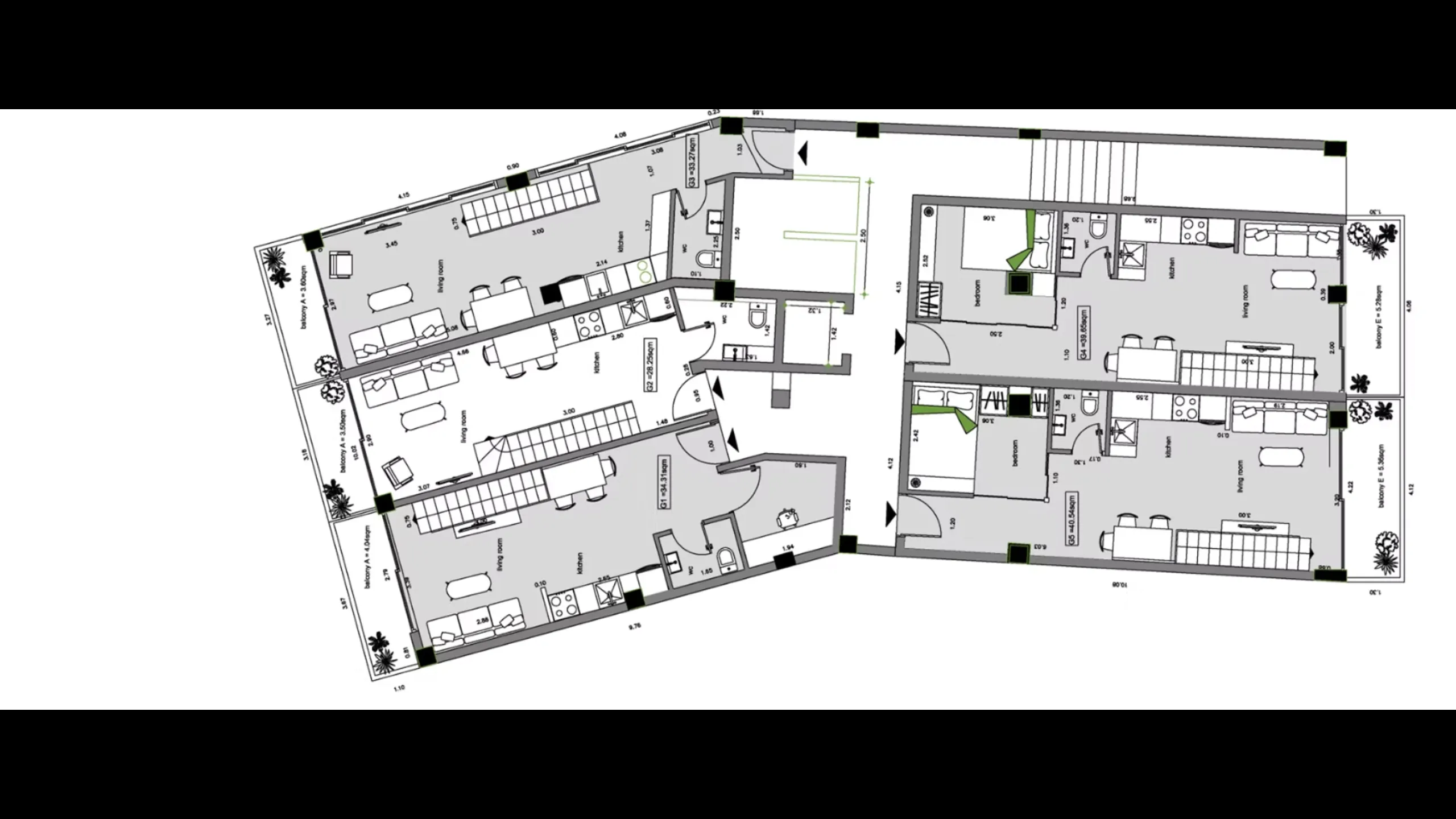 Apartments in modern style, Patras 17
