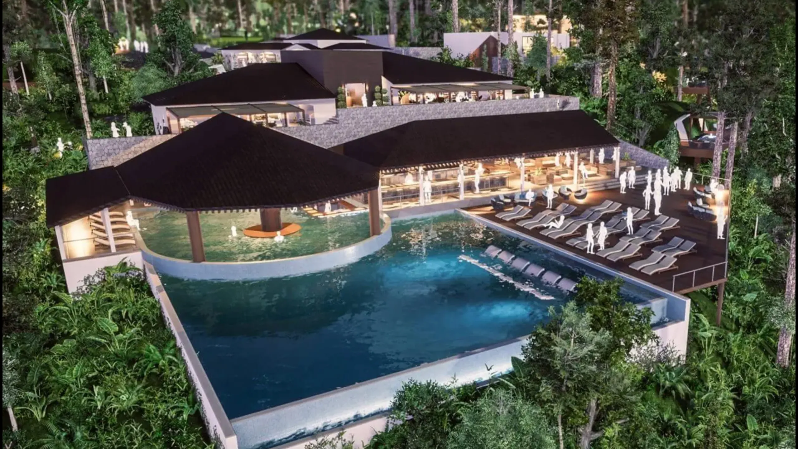 Share in the hotel complex of 72 eco-cottages in the rainforest 7