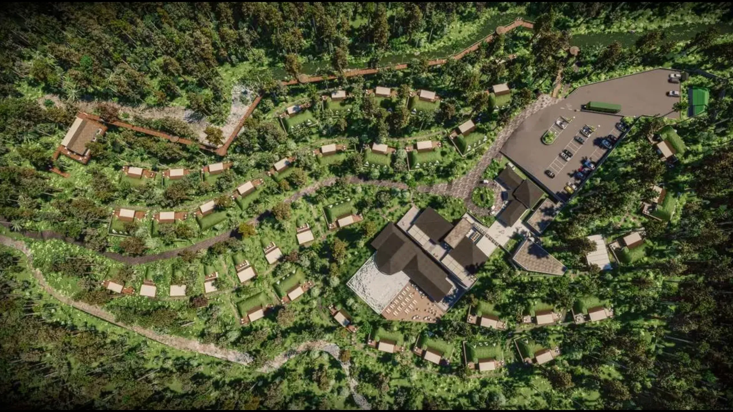Share in the hotel complex of 72 eco-cottages in the rainforest 18