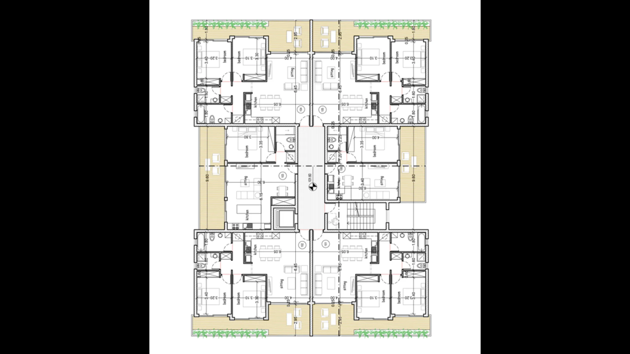 Furnished apartment in new project with swimming pool 14