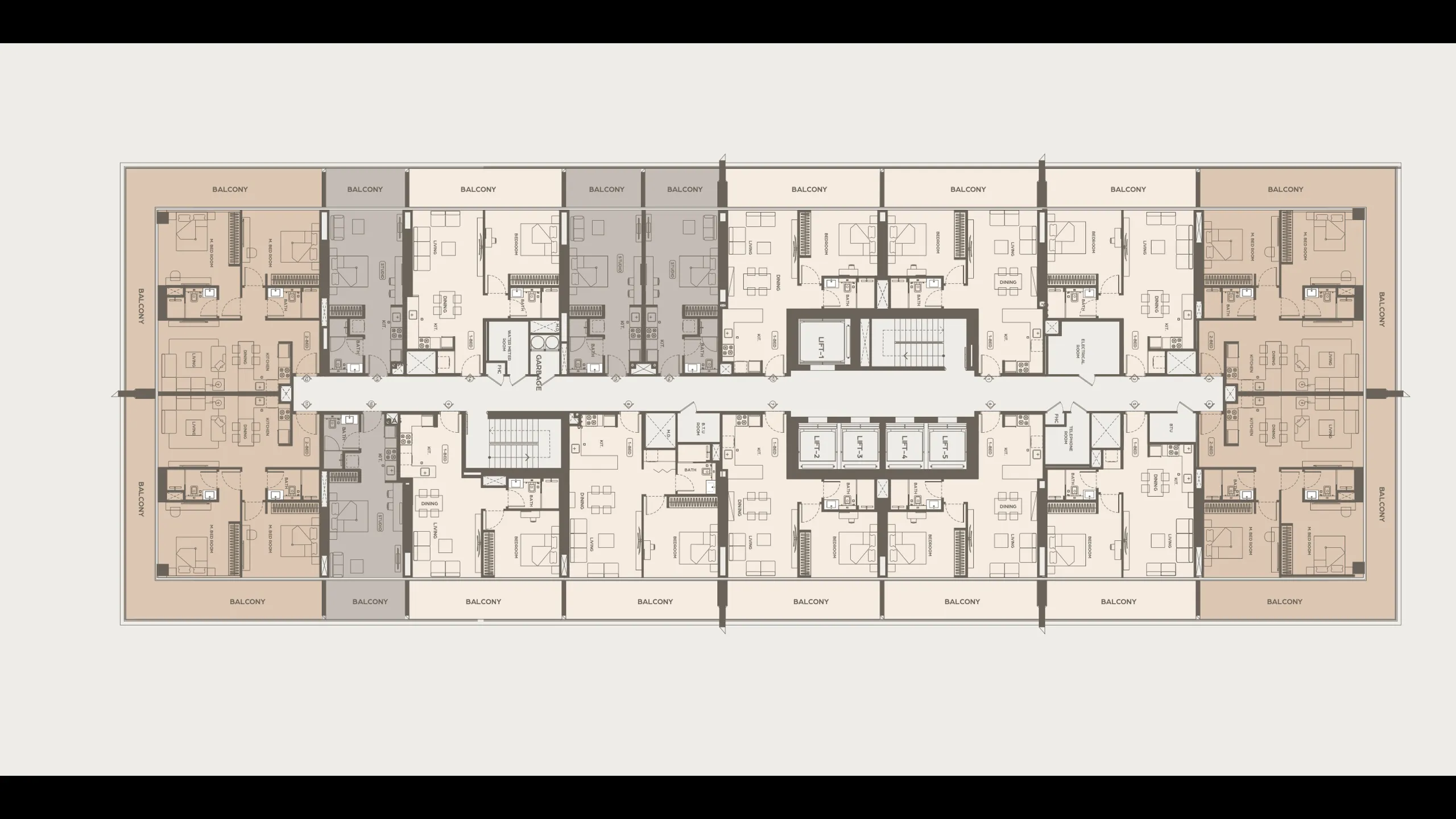 Comfortable and stylish apartments, Al Jaddaf, Dubai 29