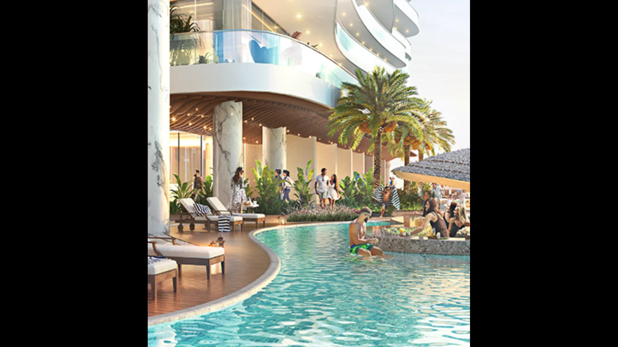 Luxury seafront apartments, Dubai Harbour, Dubai 2