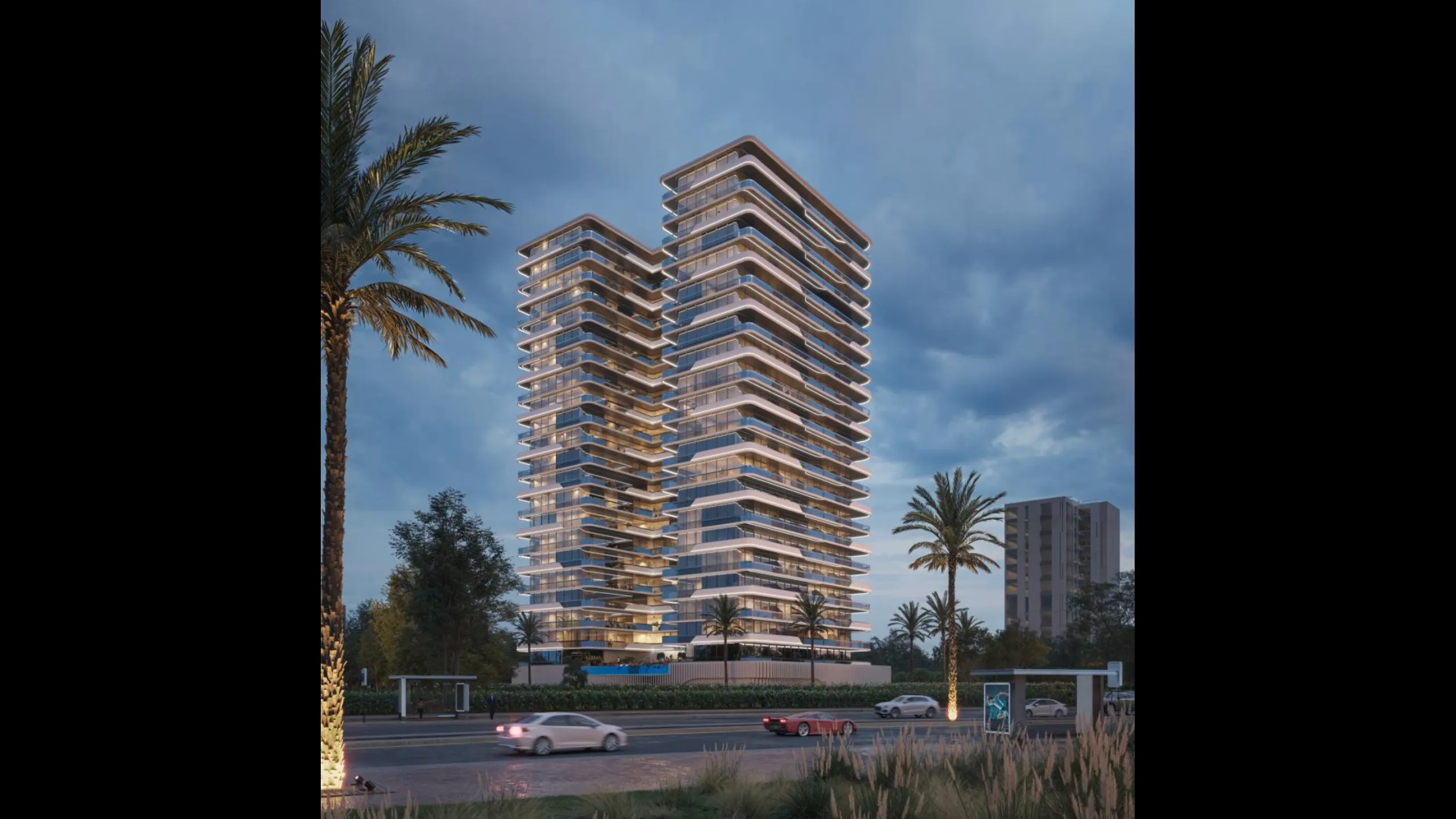 Elegant apartments with 1-2 bedrooms, Dubai Land Residence Complex, Dubai 1
