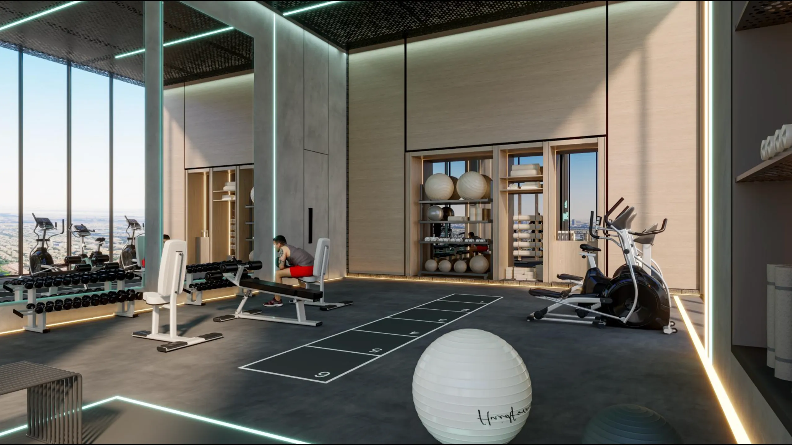 Elegant apartments with 1-2 bedrooms, Dubai Land Residence Complex, Dubai 7