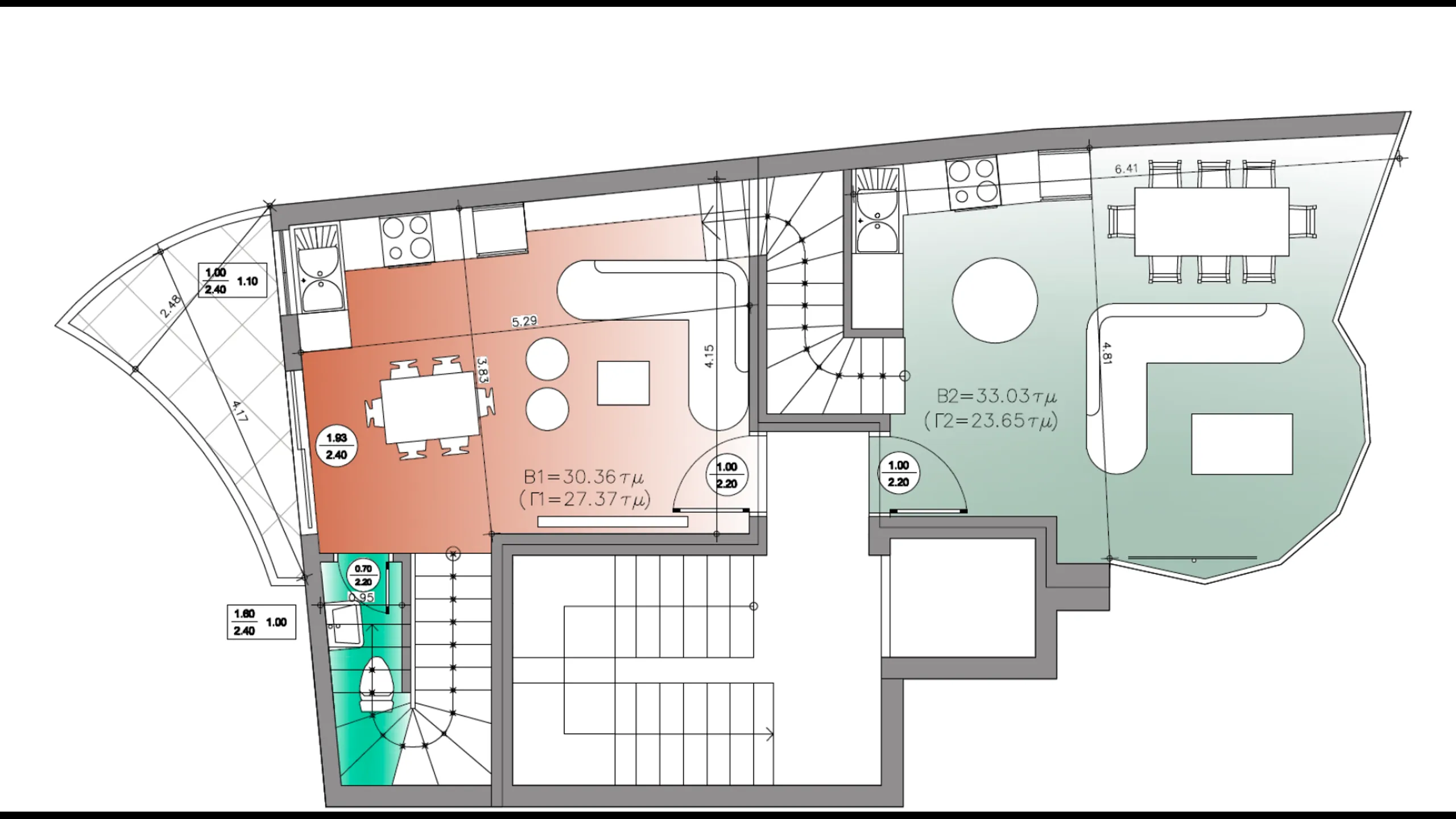 Apartments in modern style, Markopoulo, Athens 14