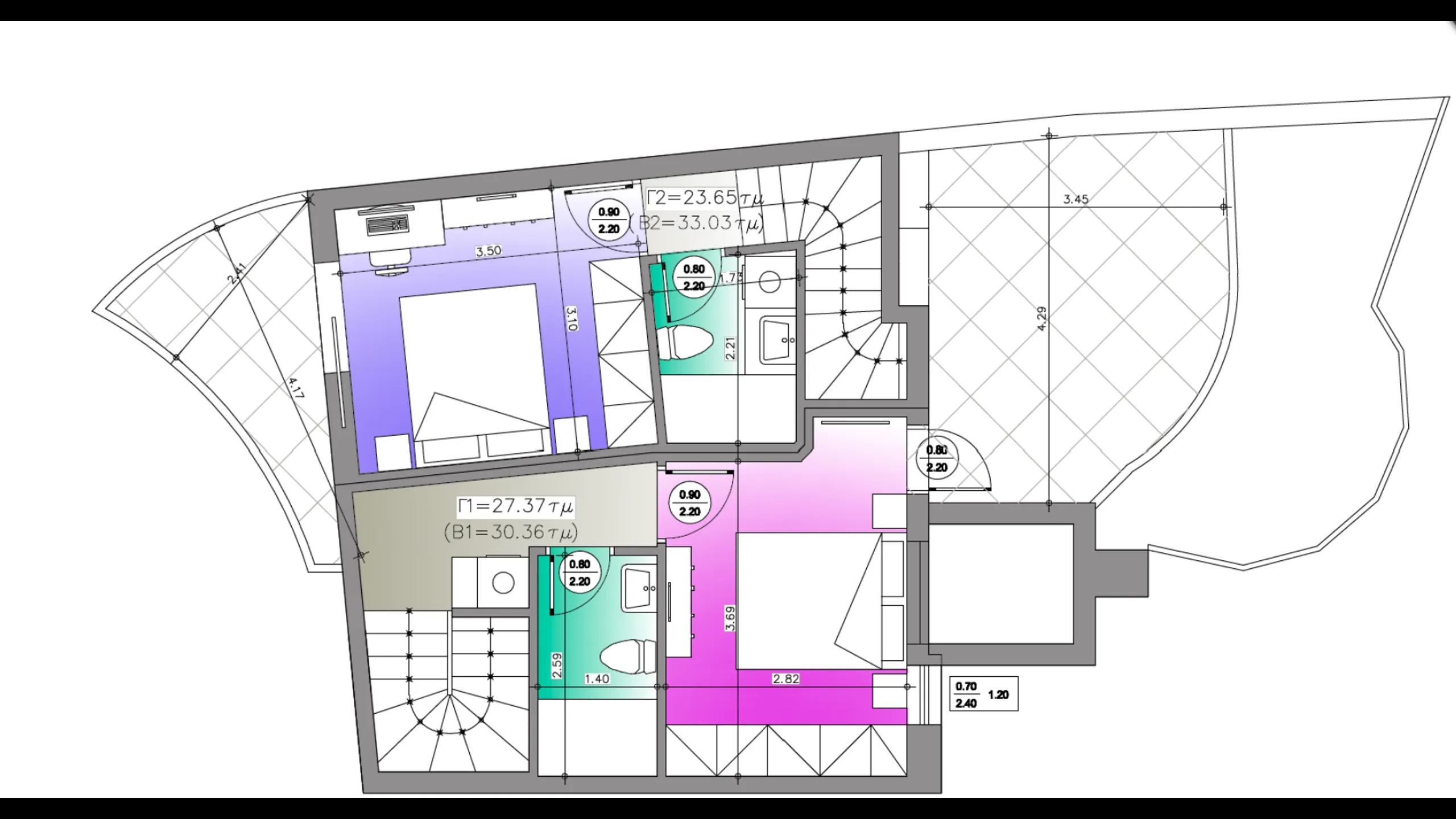 Apartments in modern style, Markopoulo, Athens 12