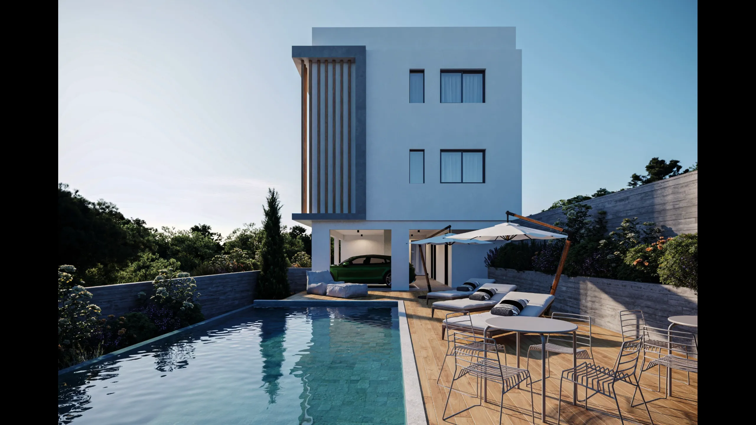 Apartments in modern style, Chloraka, Paphos 2