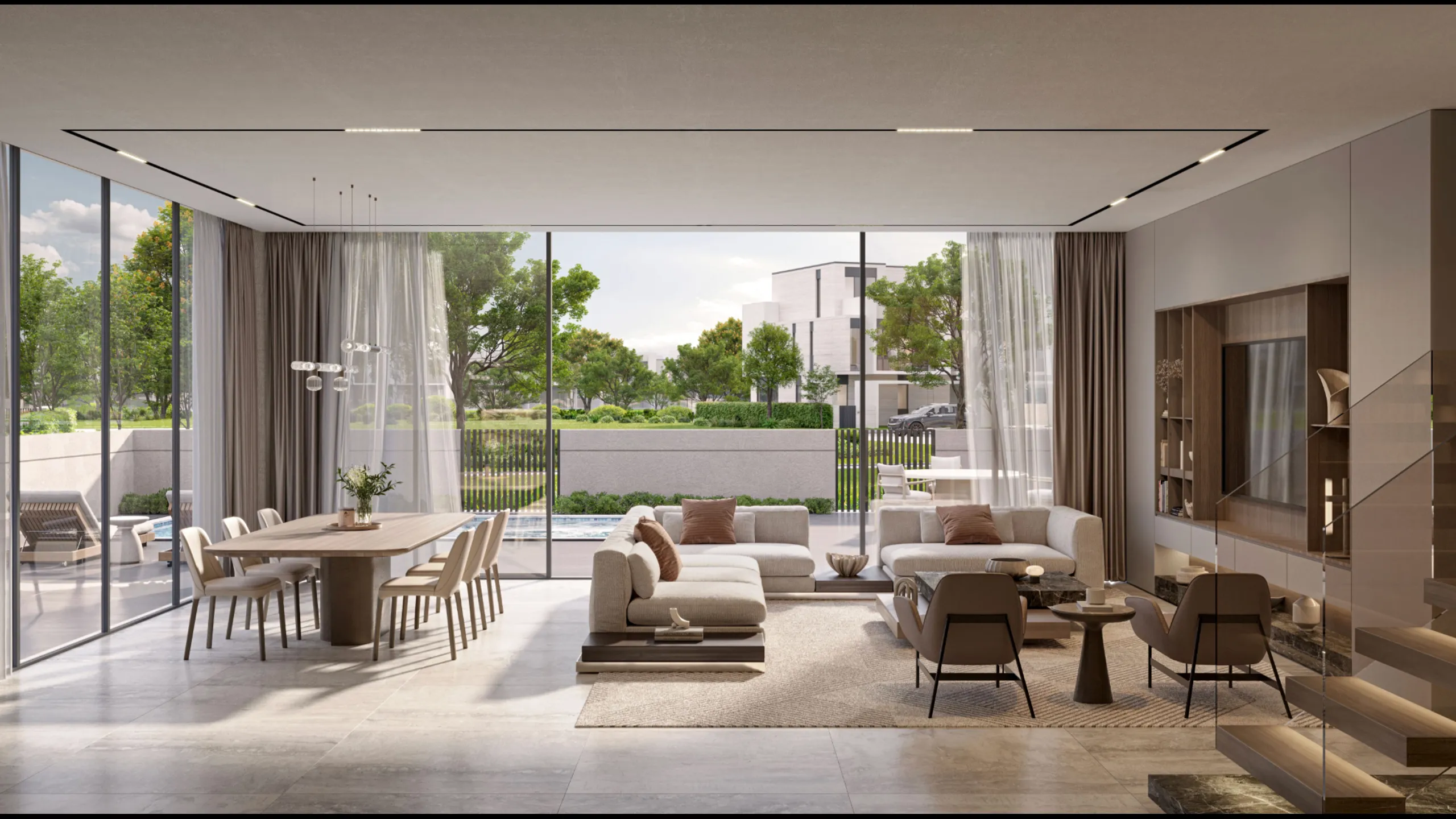 Luxury villas, Jumeirah Golf Estates, Dubai 6