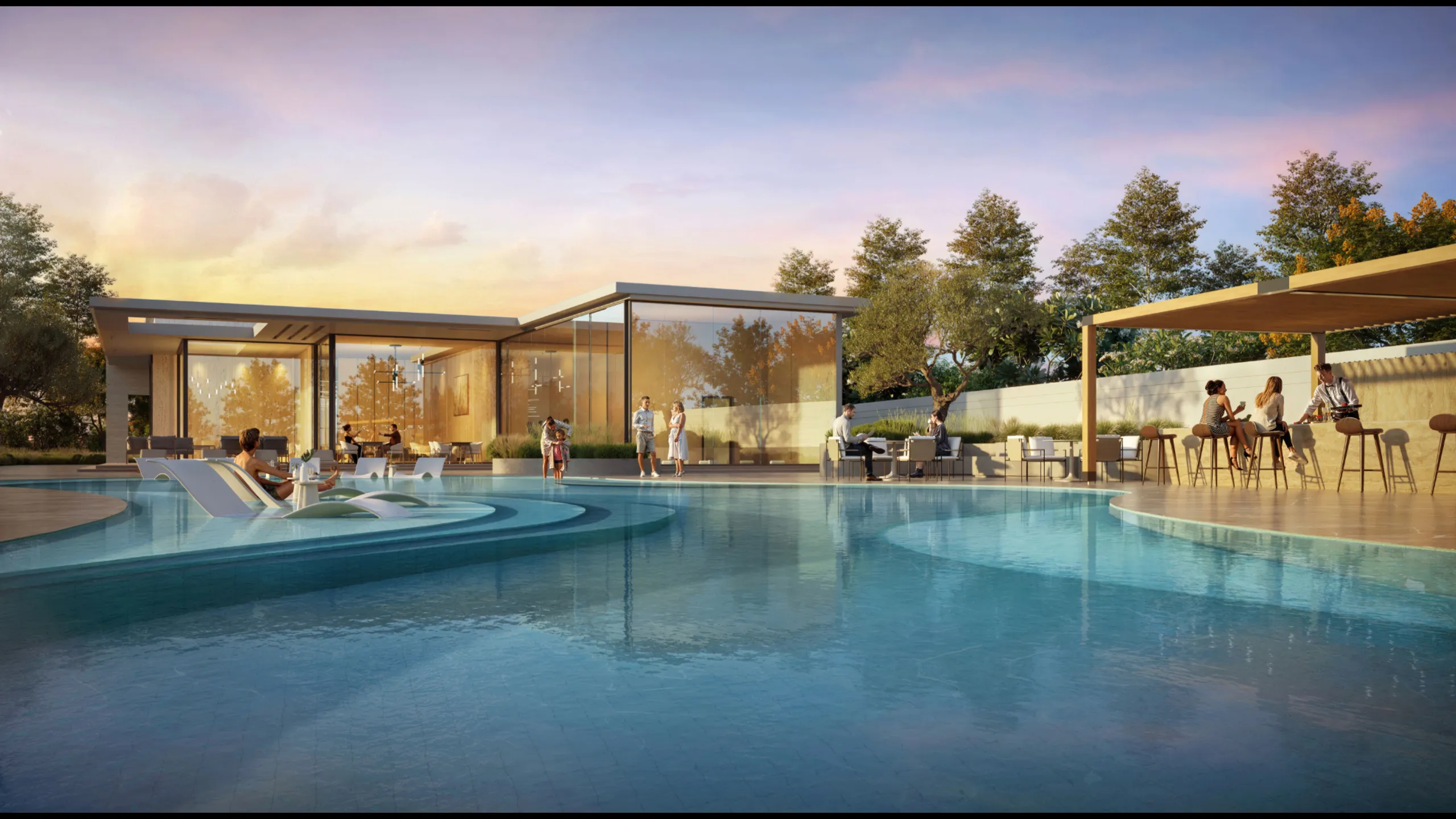 Luxury villas, Jumeirah Golf Estates, Dubai 4
