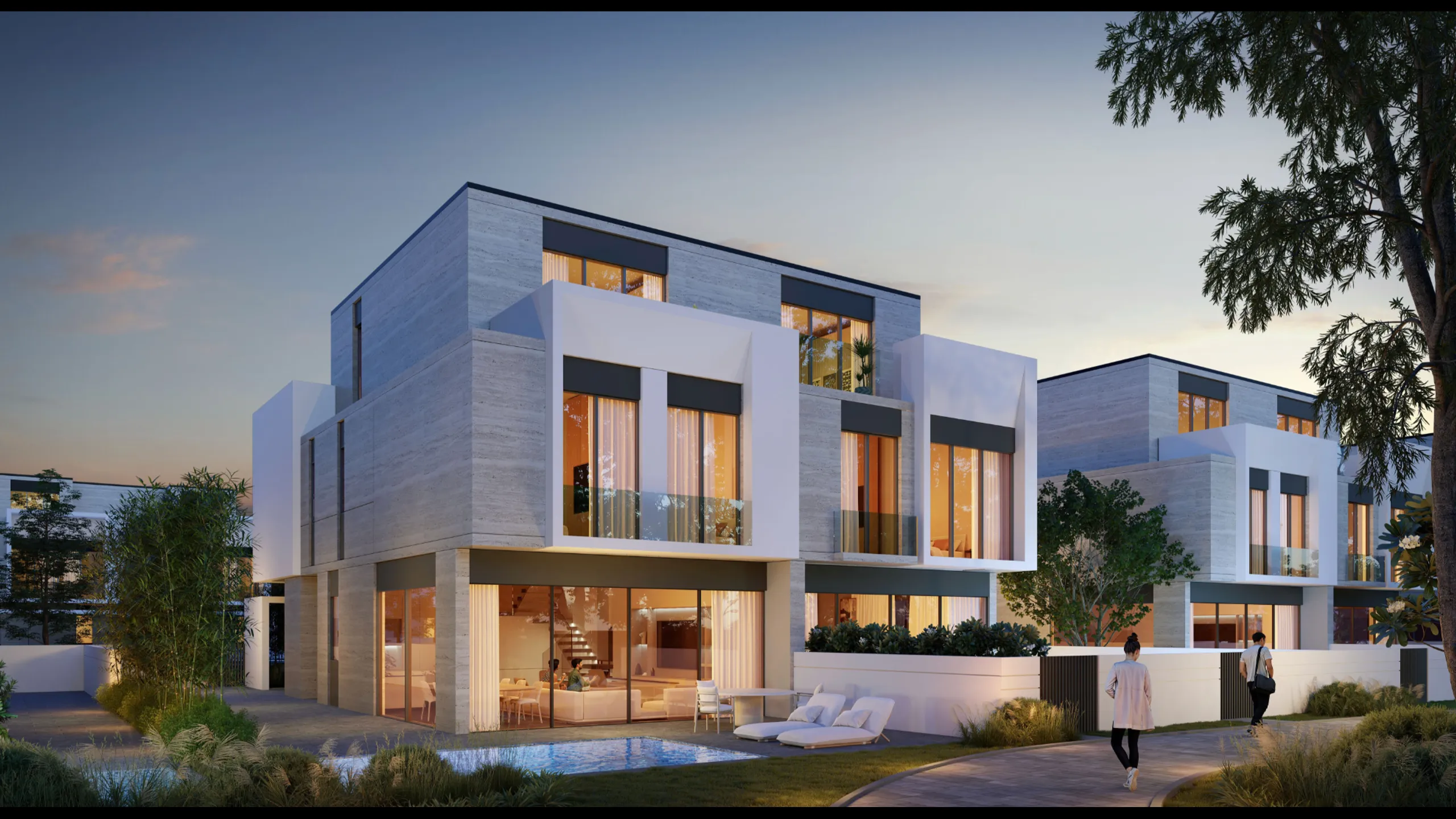 Luxury villas, Jumeirah Golf Estates, Dubai 2