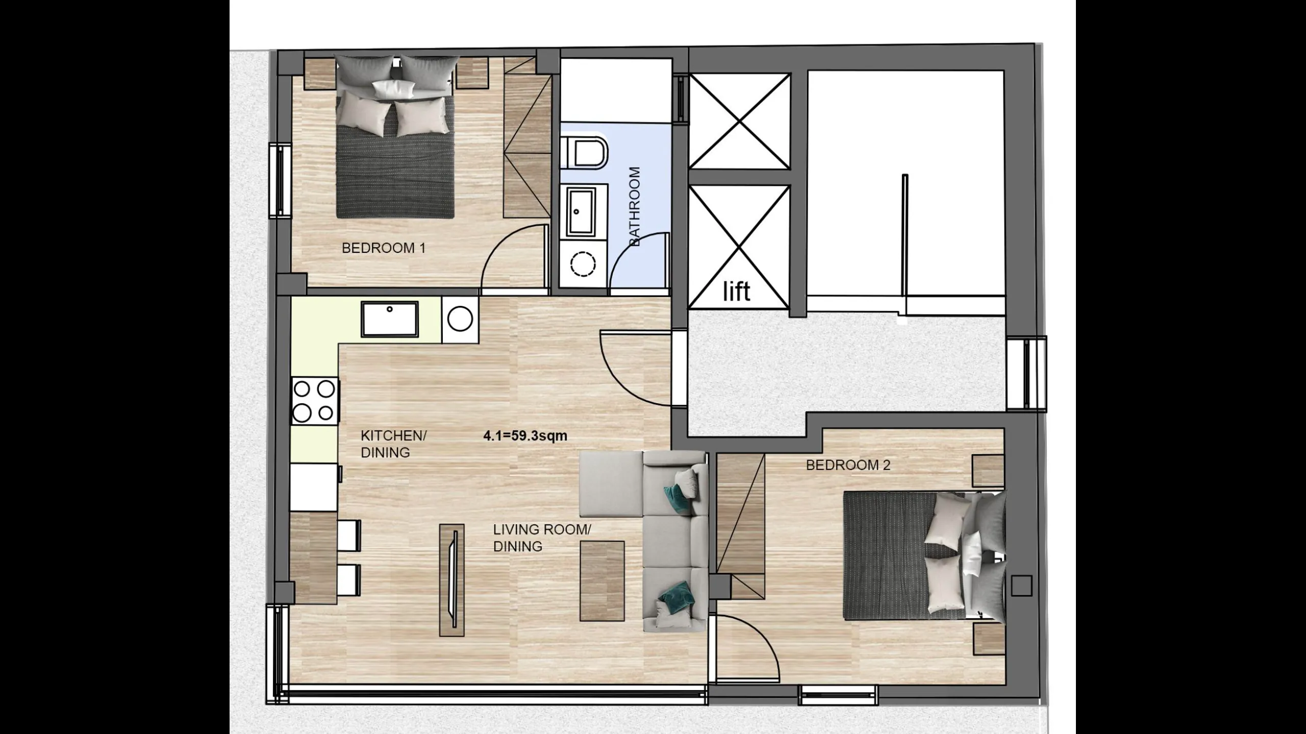 Comfortable apartments and maisonettes, Kallithea, Athens 20