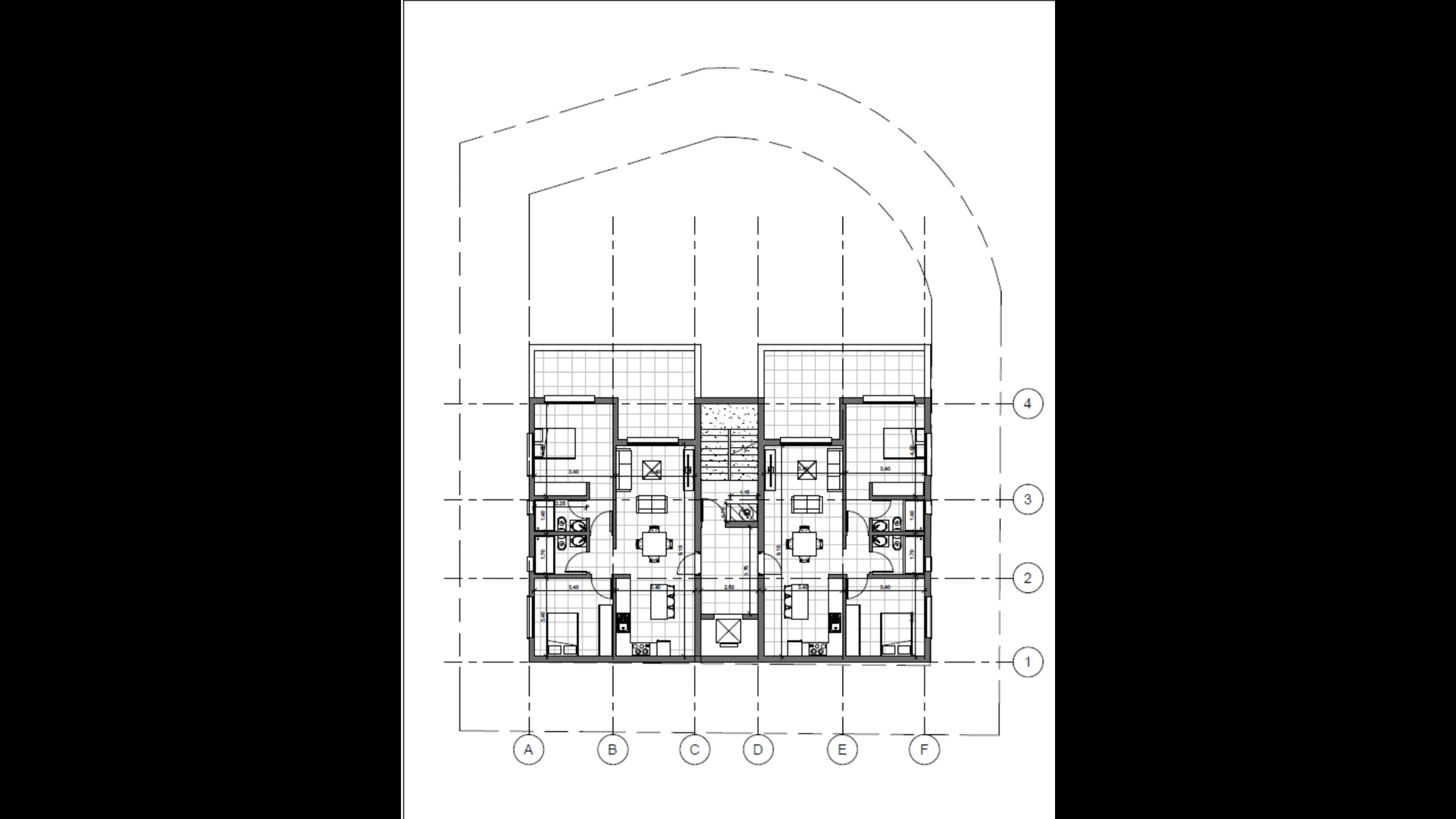 Современное здание с апартаментами, центр Пафоса 3
