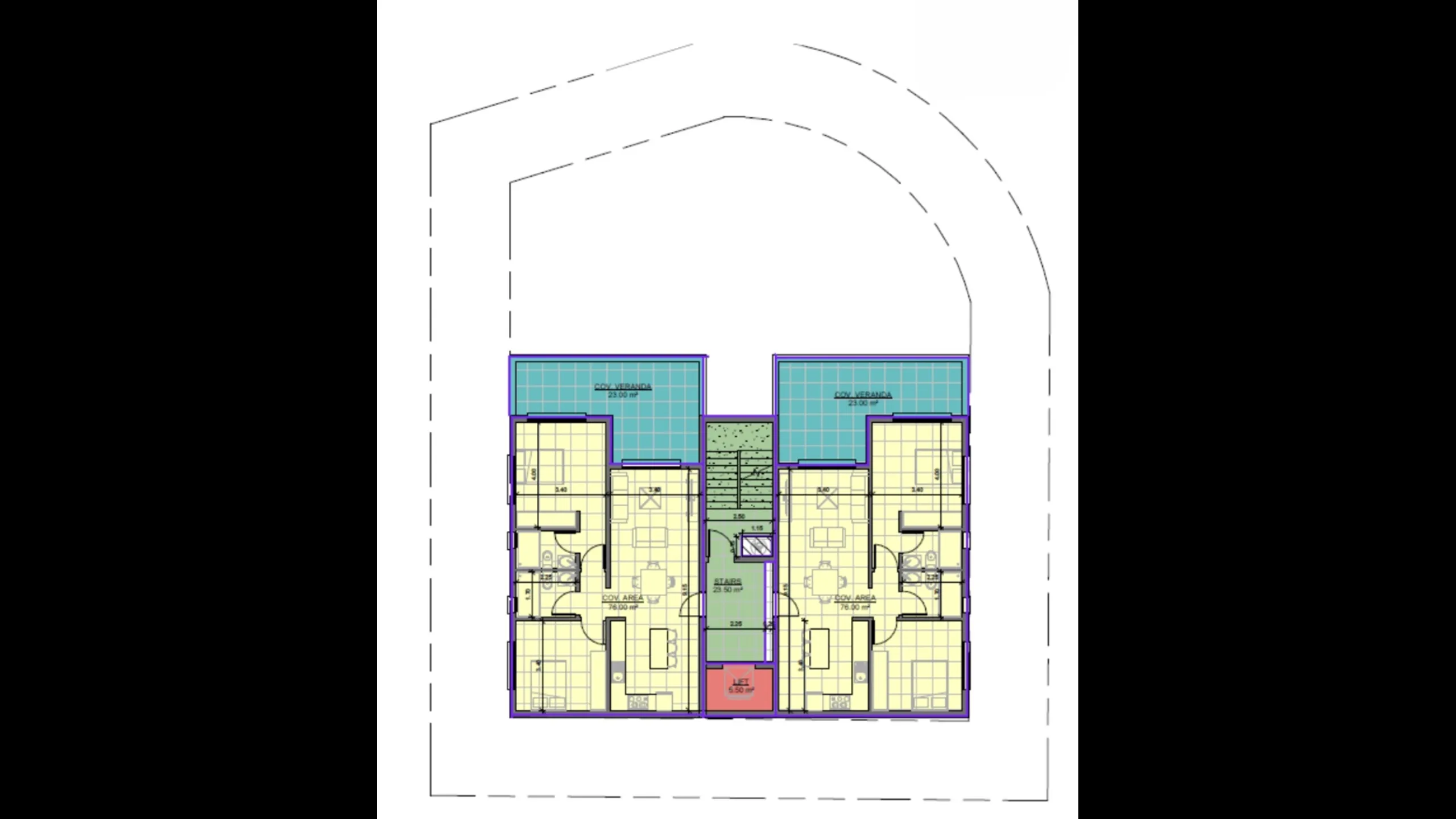 Современное здание с апартаментами, центр Пафоса 1