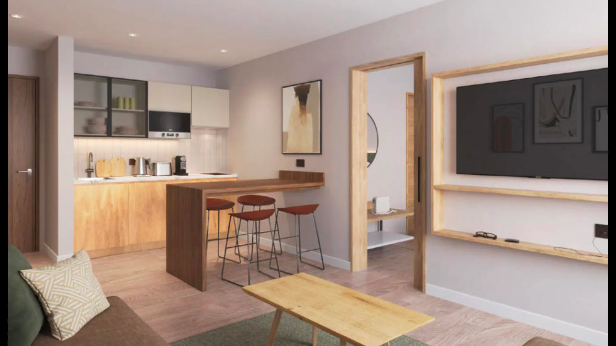 Апартаменты в современном стиле, Пирей 4