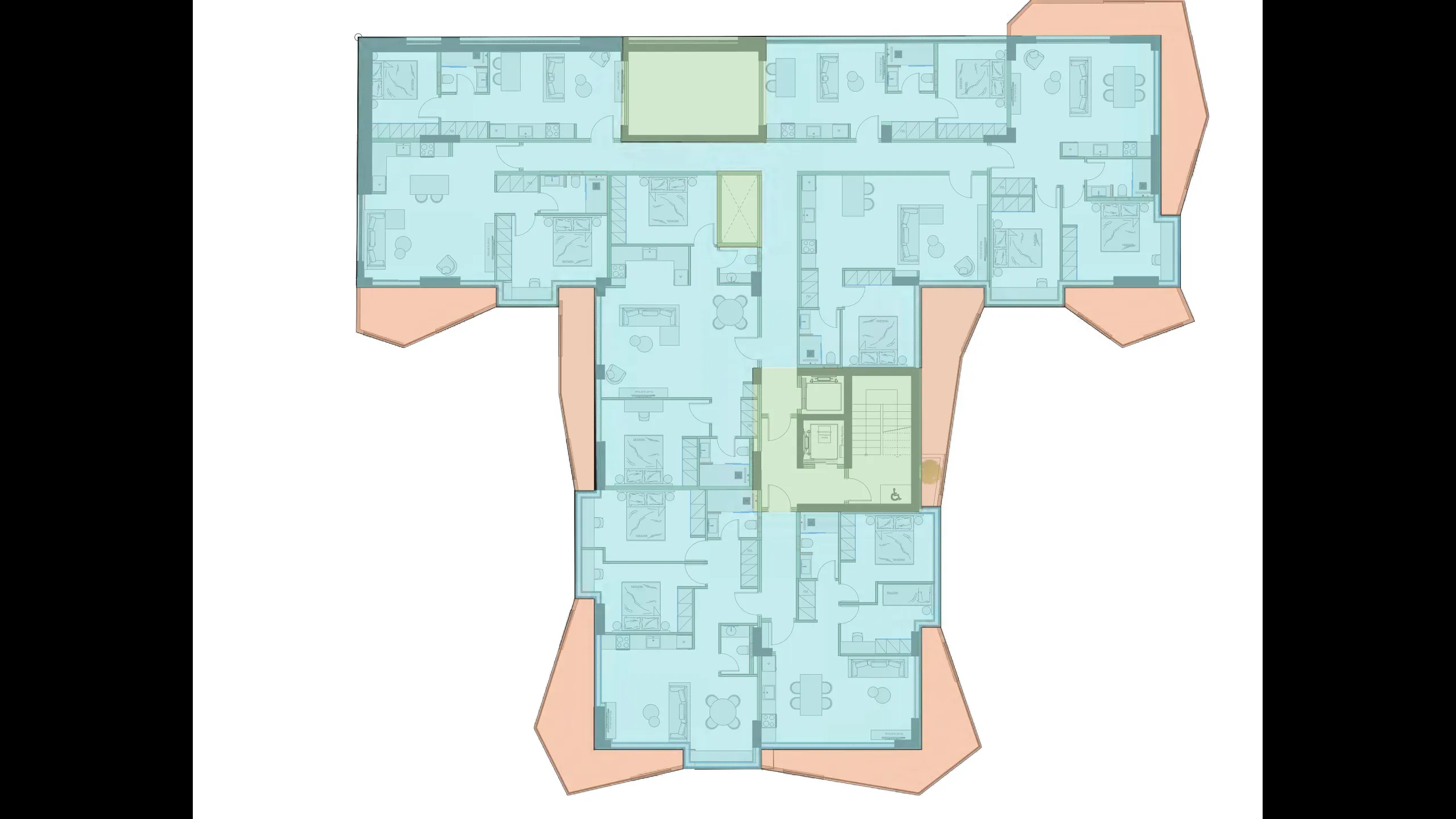 Апартаменты в современном стиле, Пирей 10