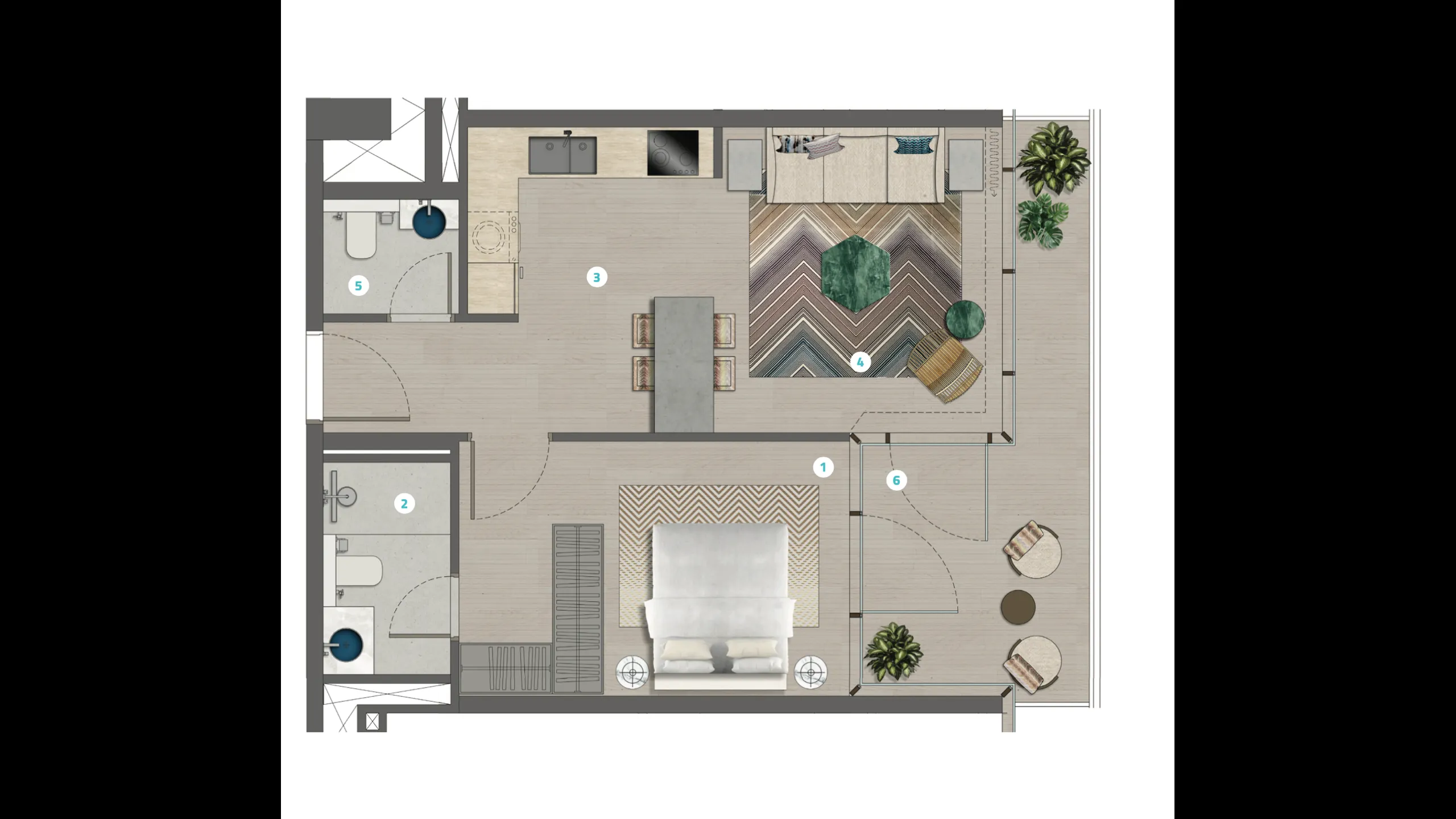 Designer apartments, Al Marjan Island, Ras Al Khaimah 17
