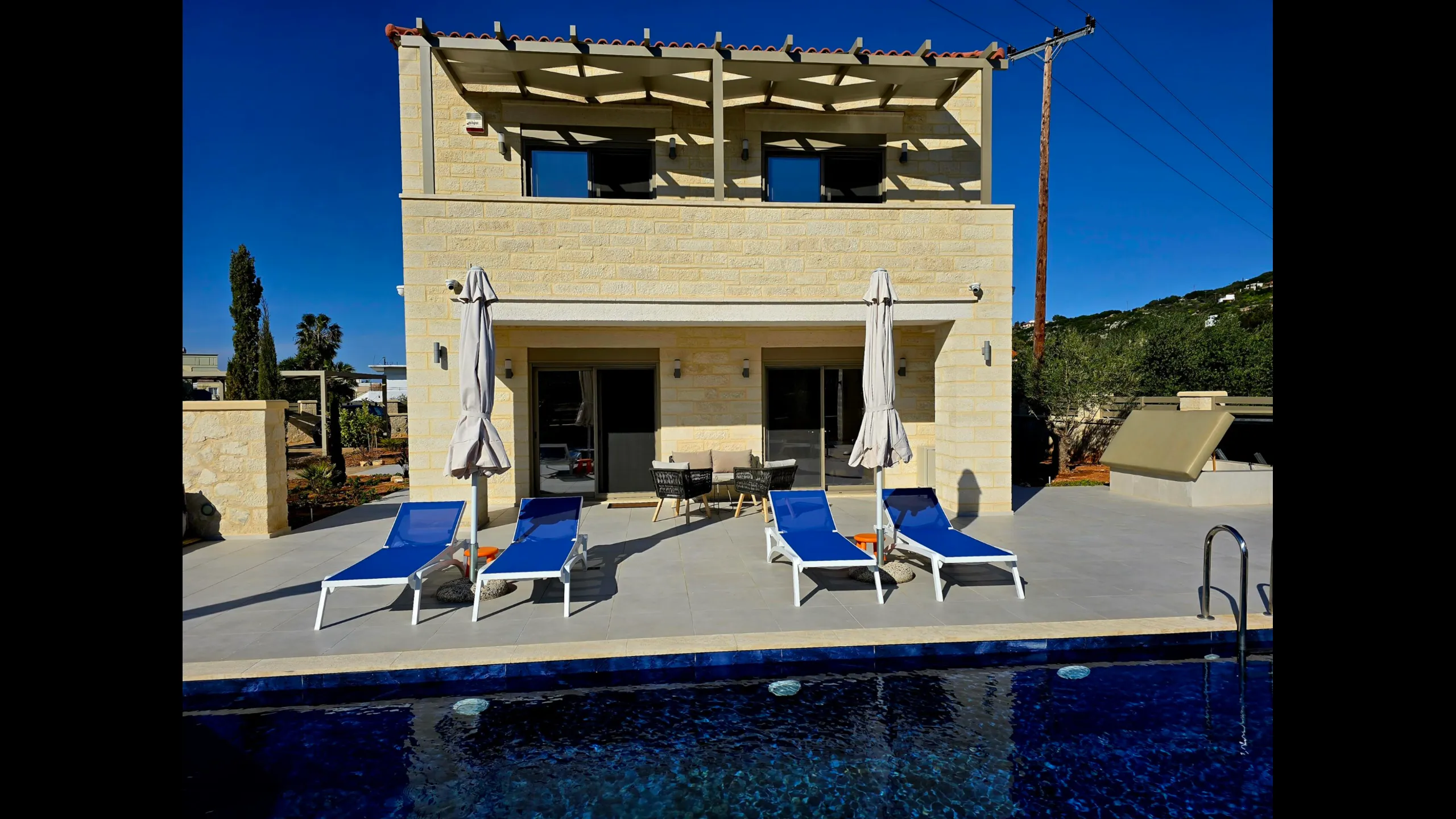 Villa in traditional style, Almyrida, Crete 1