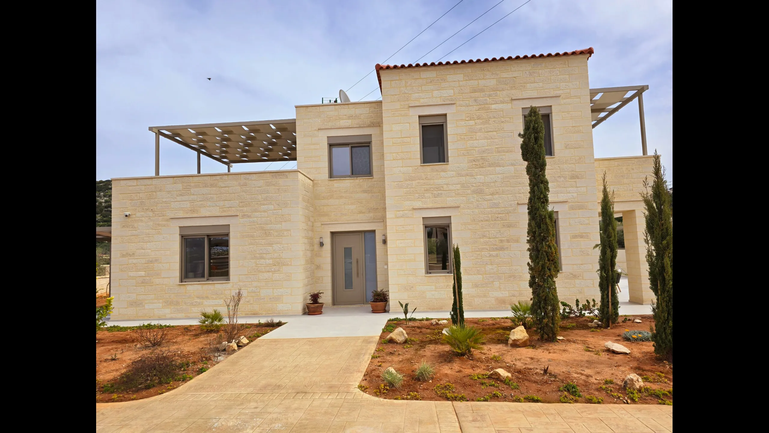 Villa in traditional style, Almyrida, Crete 3