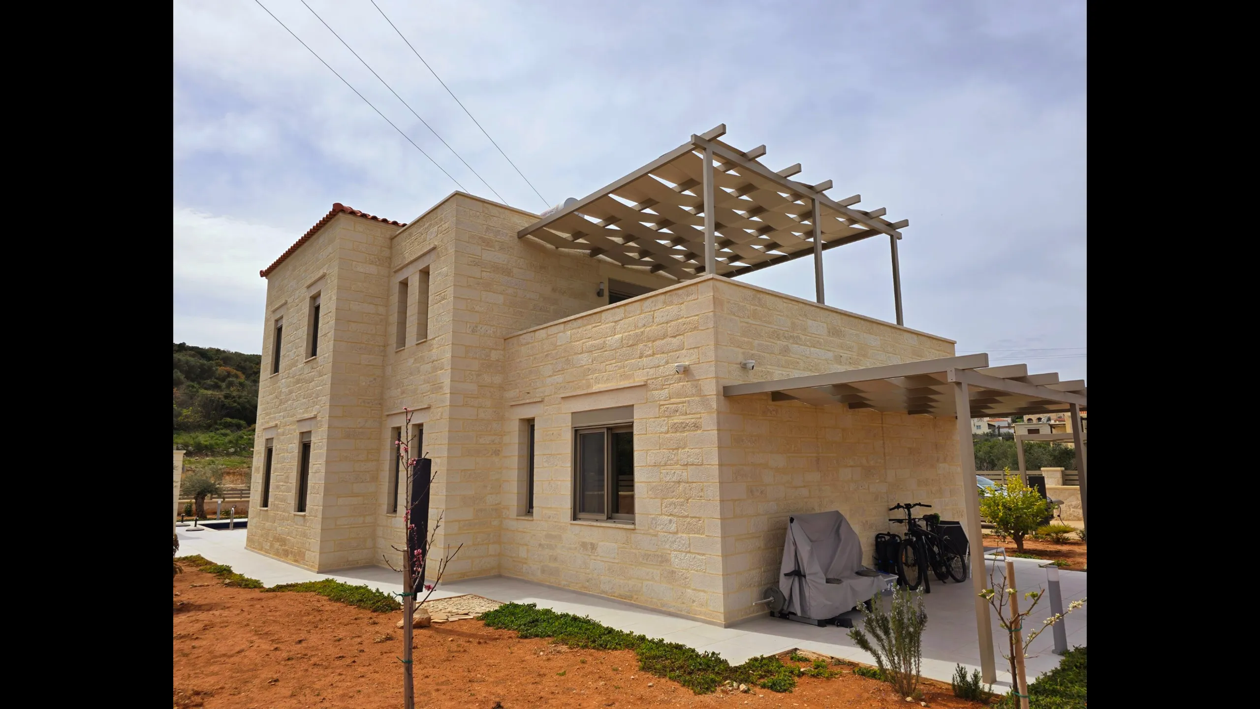 Villa in traditional style, Almyrida, Crete 2