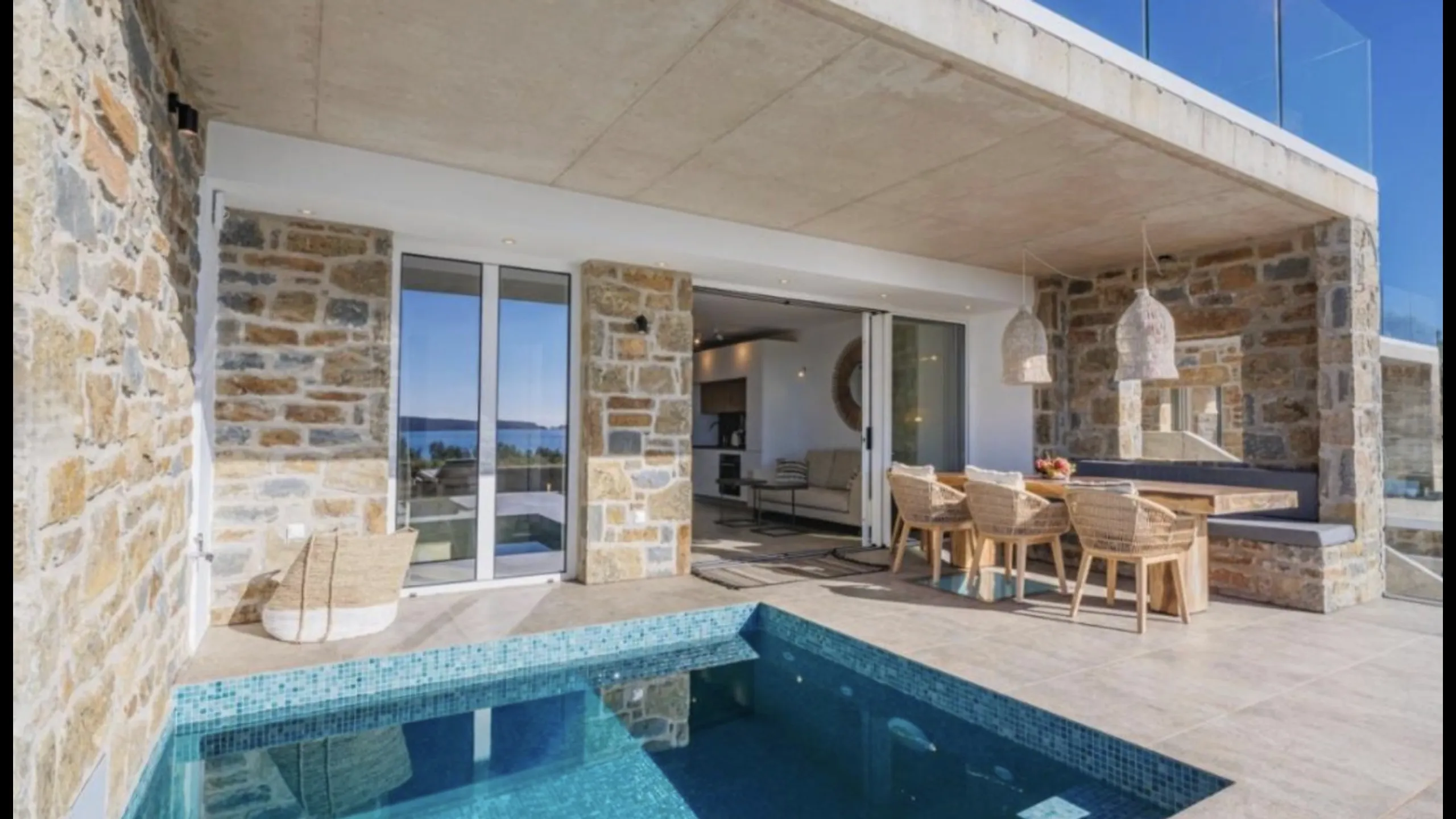 Elegant villa with sea view, Gialova, Pylos 1