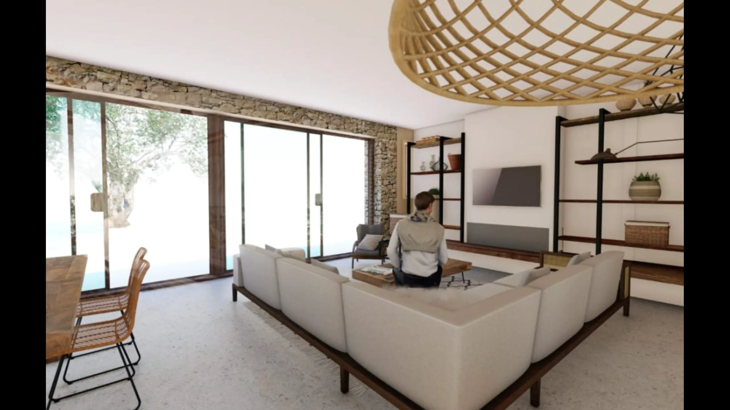 Luxury villa in modern style, Koroni 6