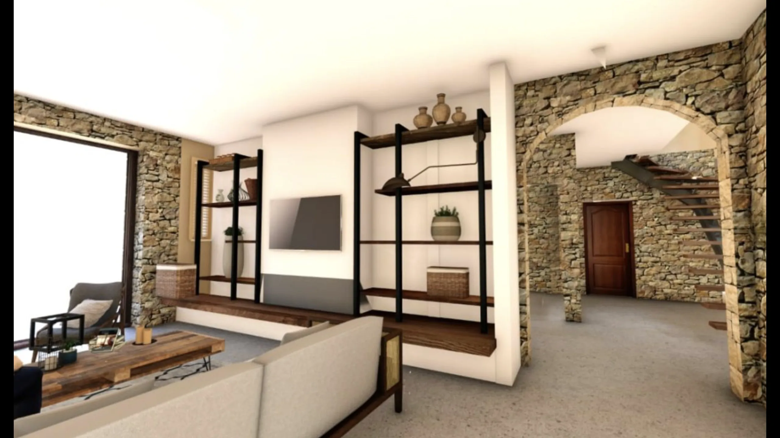 Luxury villa in modern style, Koroni 5