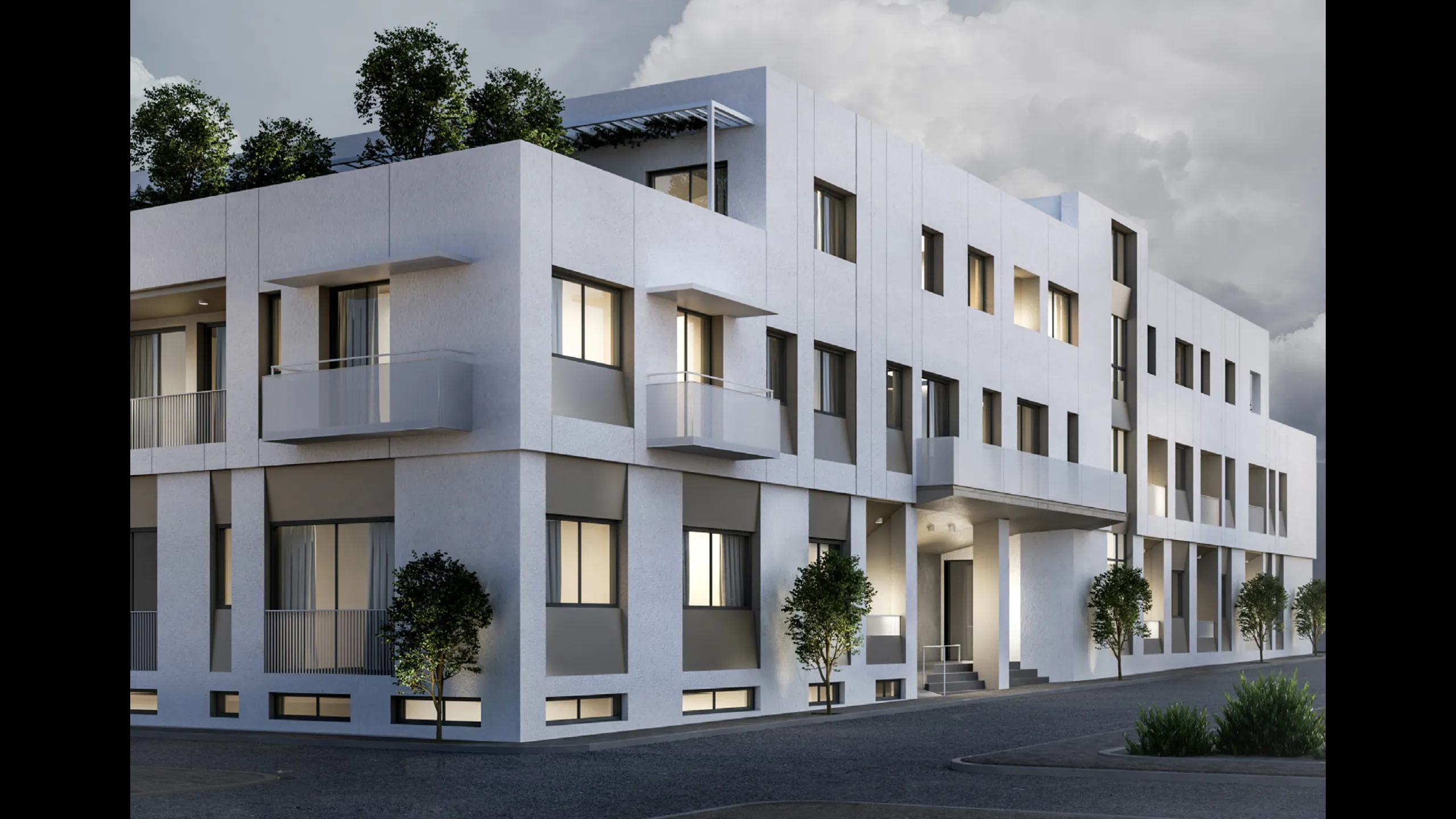 Apartments in modern style, Peristeri, Athens 1