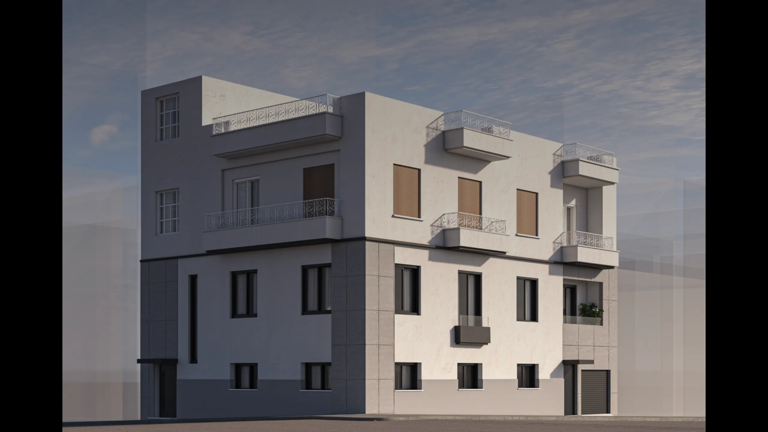 Apartments in modern style, Pagkrati, Athens 1