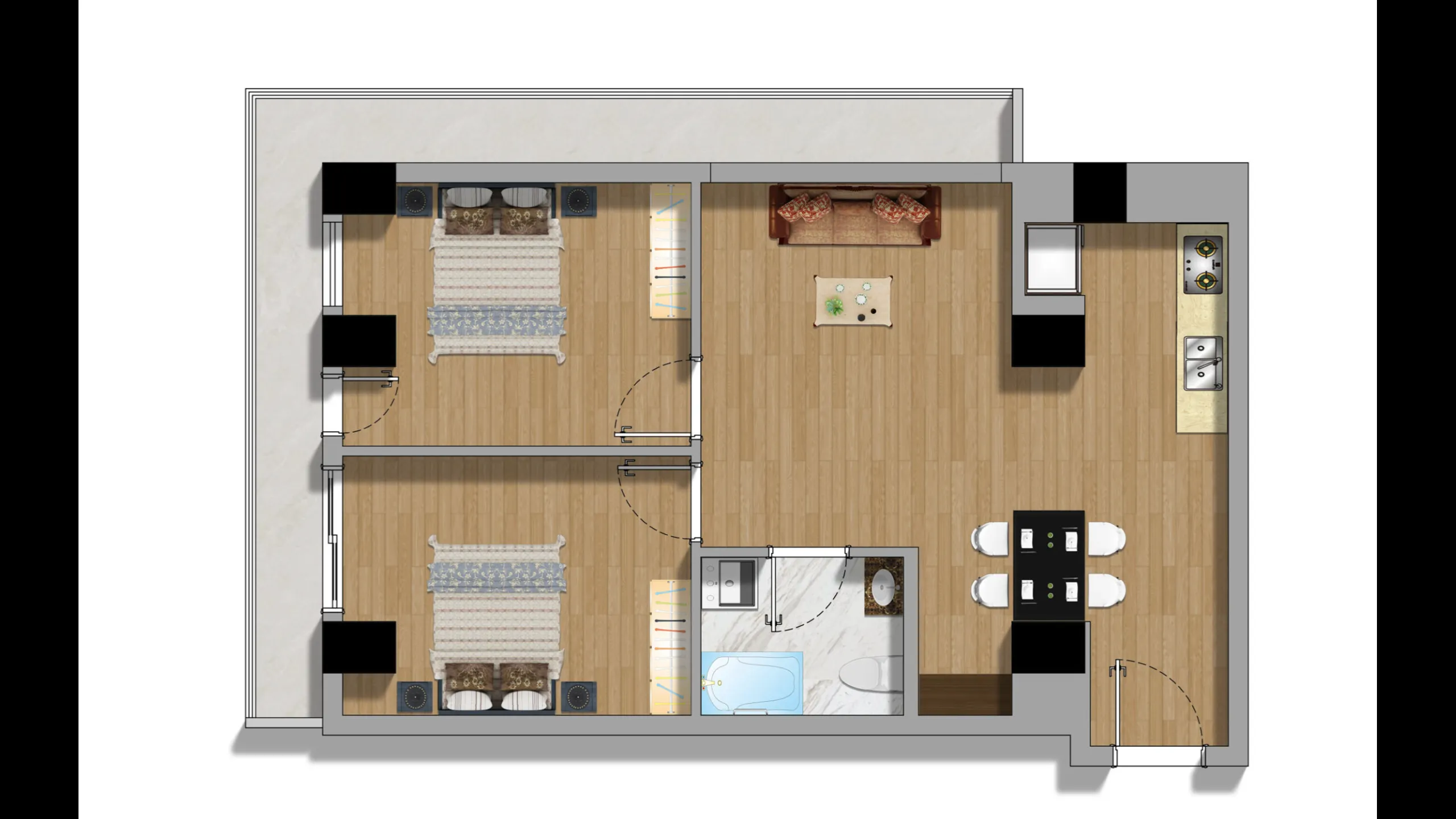 Элегантные апартаменты, Ликовриси, Афины 15