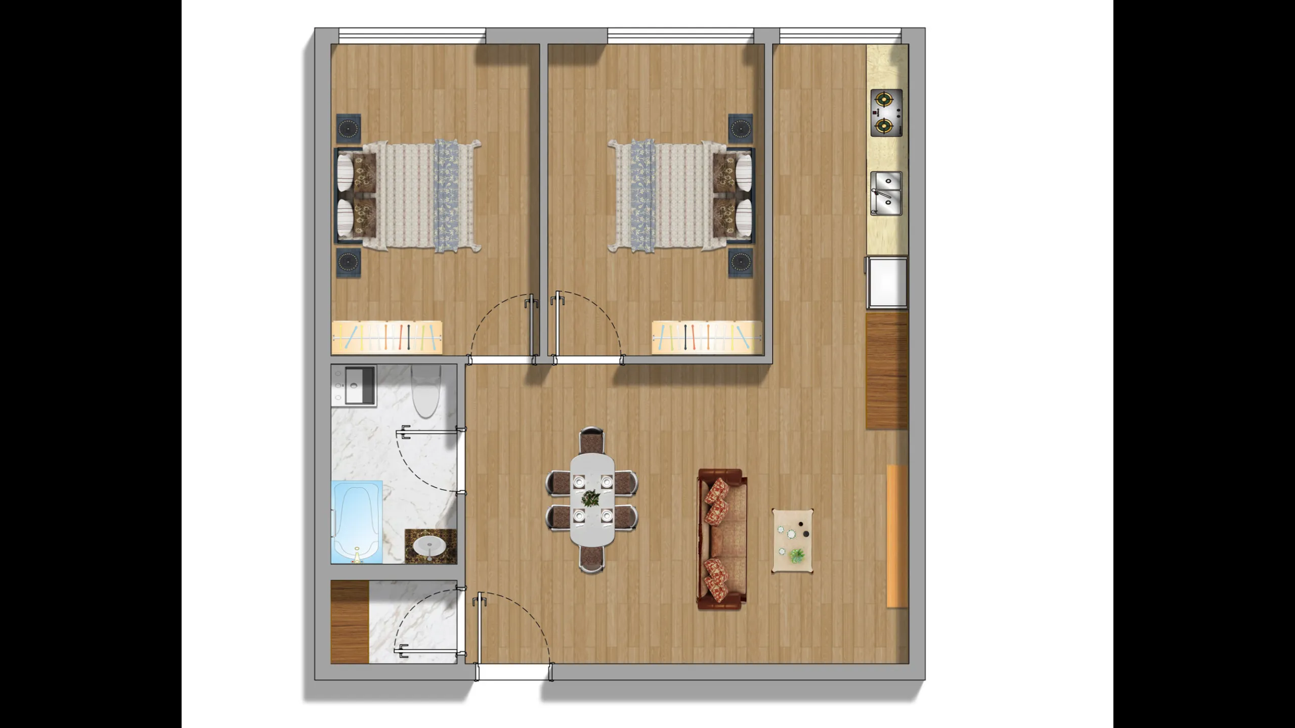 Элегантные апартаменты, Ликовриси, Афины 17