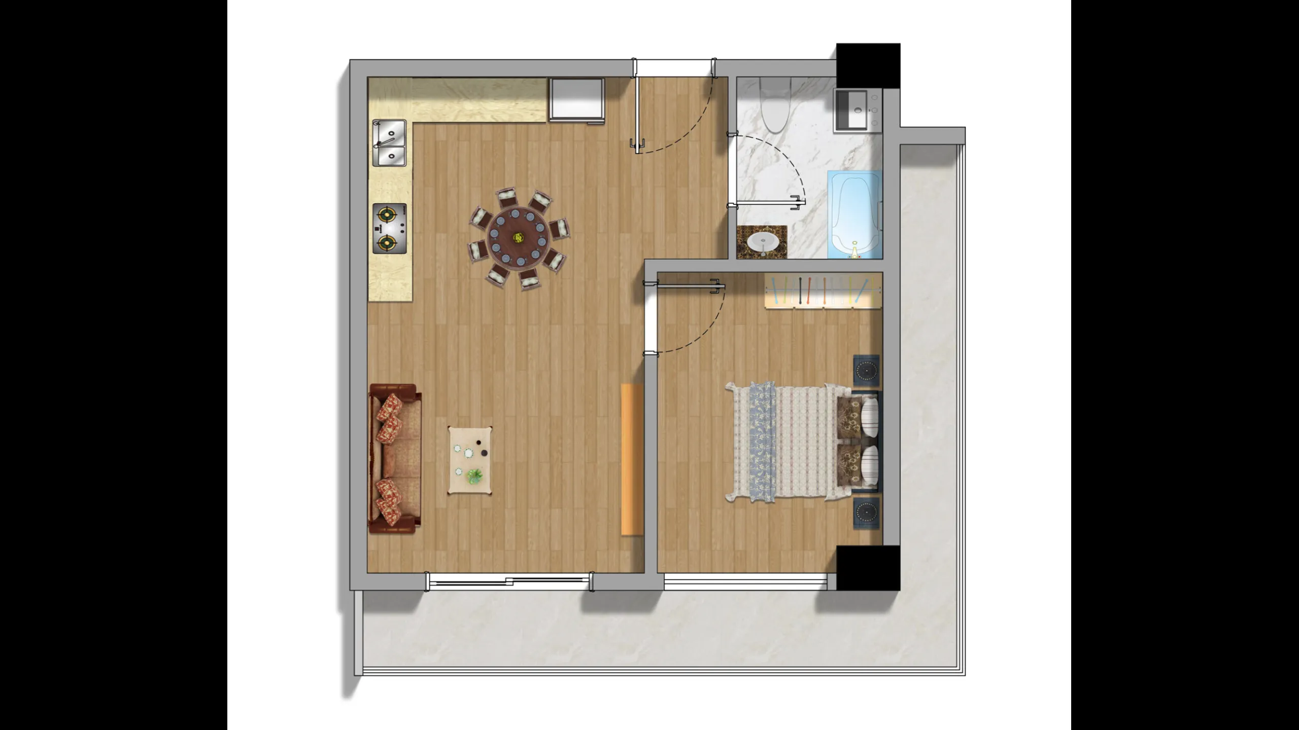 Элегантные апартаменты, Ликовриси, Афины 12