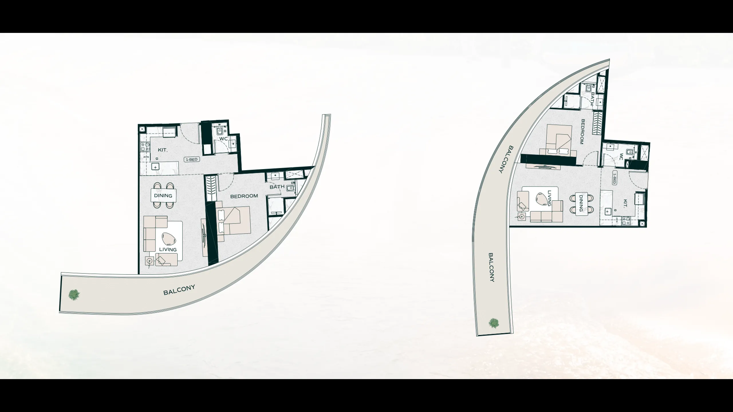 Apartments in luxury style, Business Bay, Dubai 16