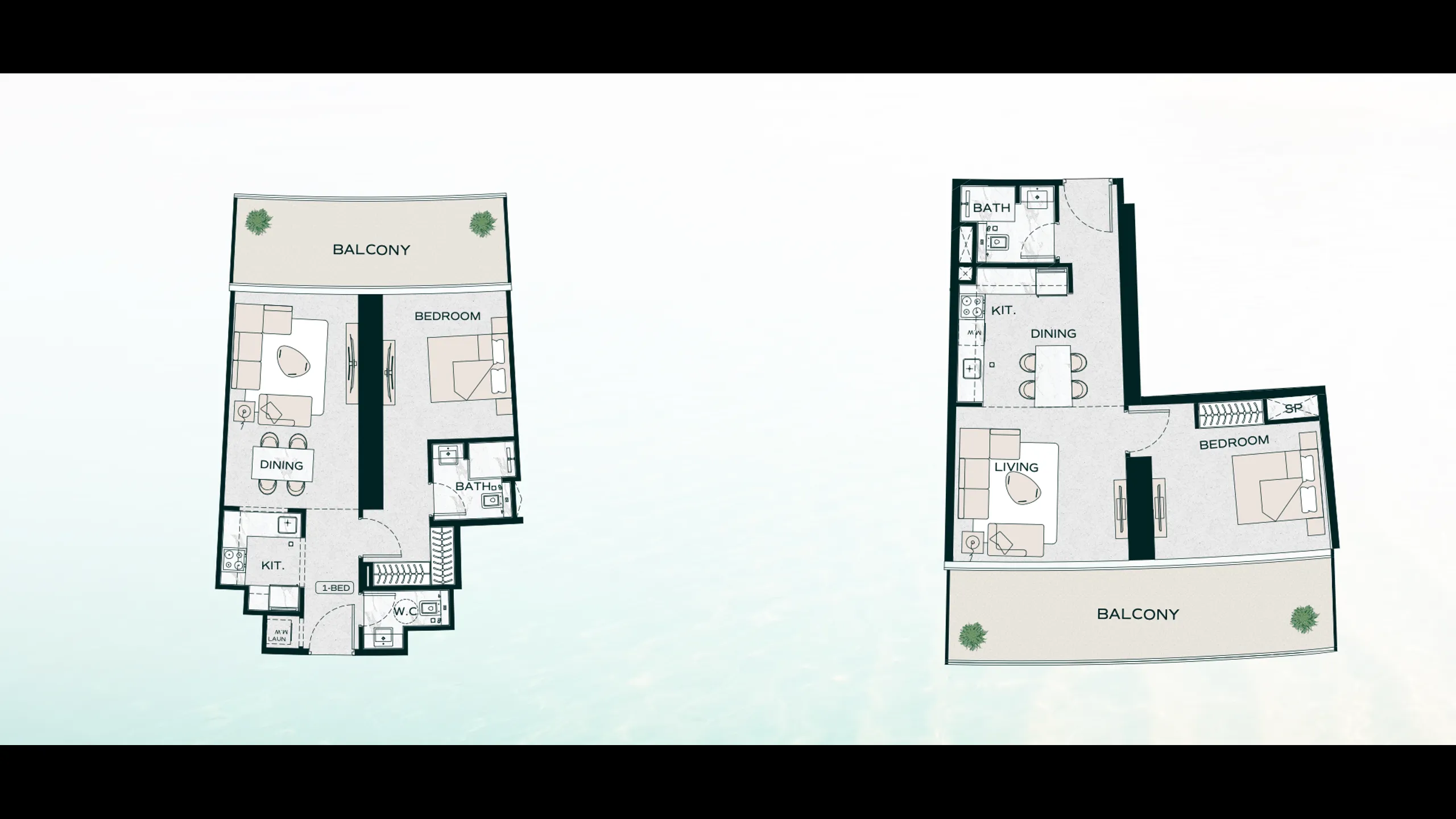 Apartments in luxury style, Business Bay, Dubai 17