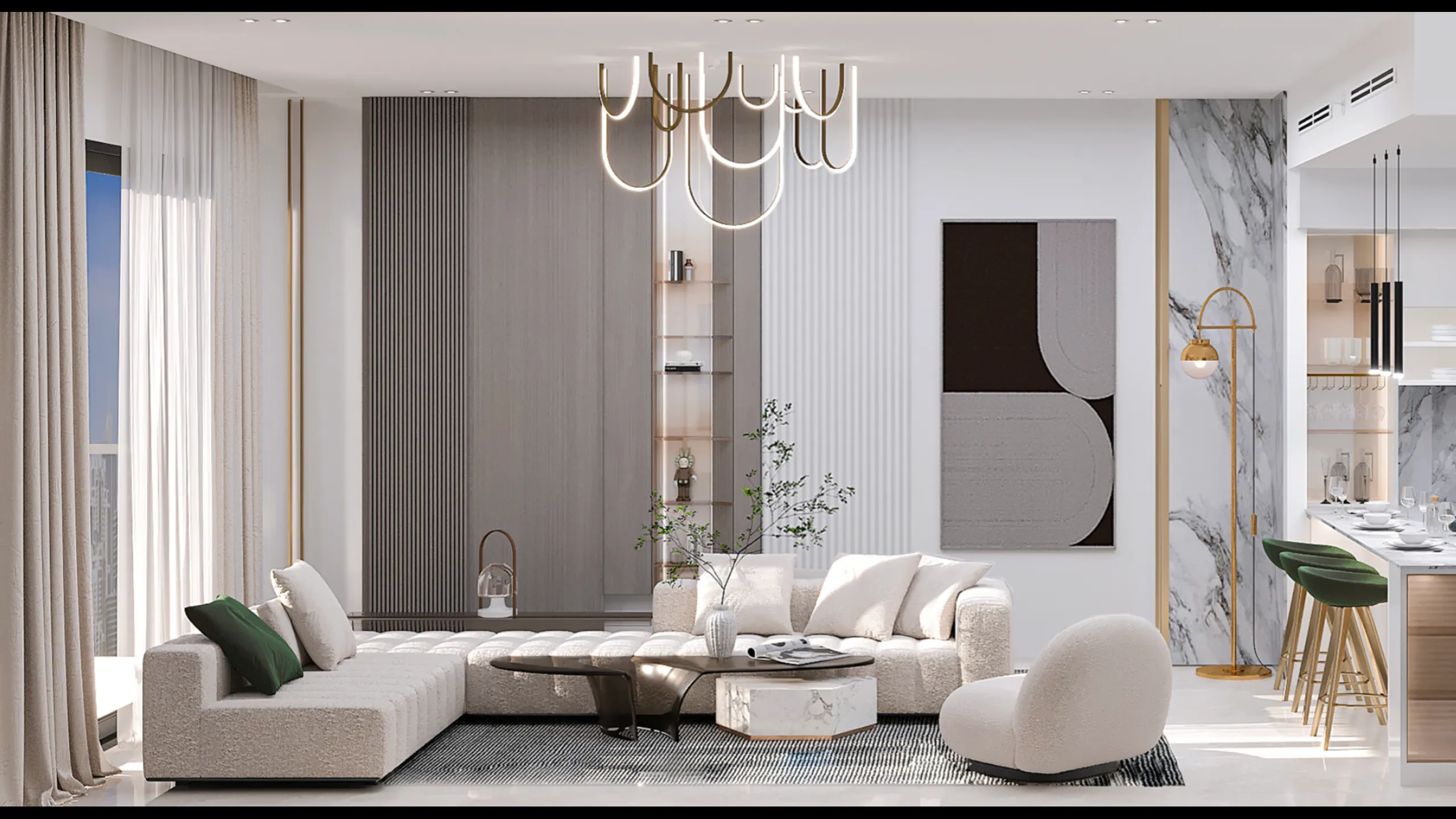 Modern apartments, Jumeirah Village Circle, Dubai 3