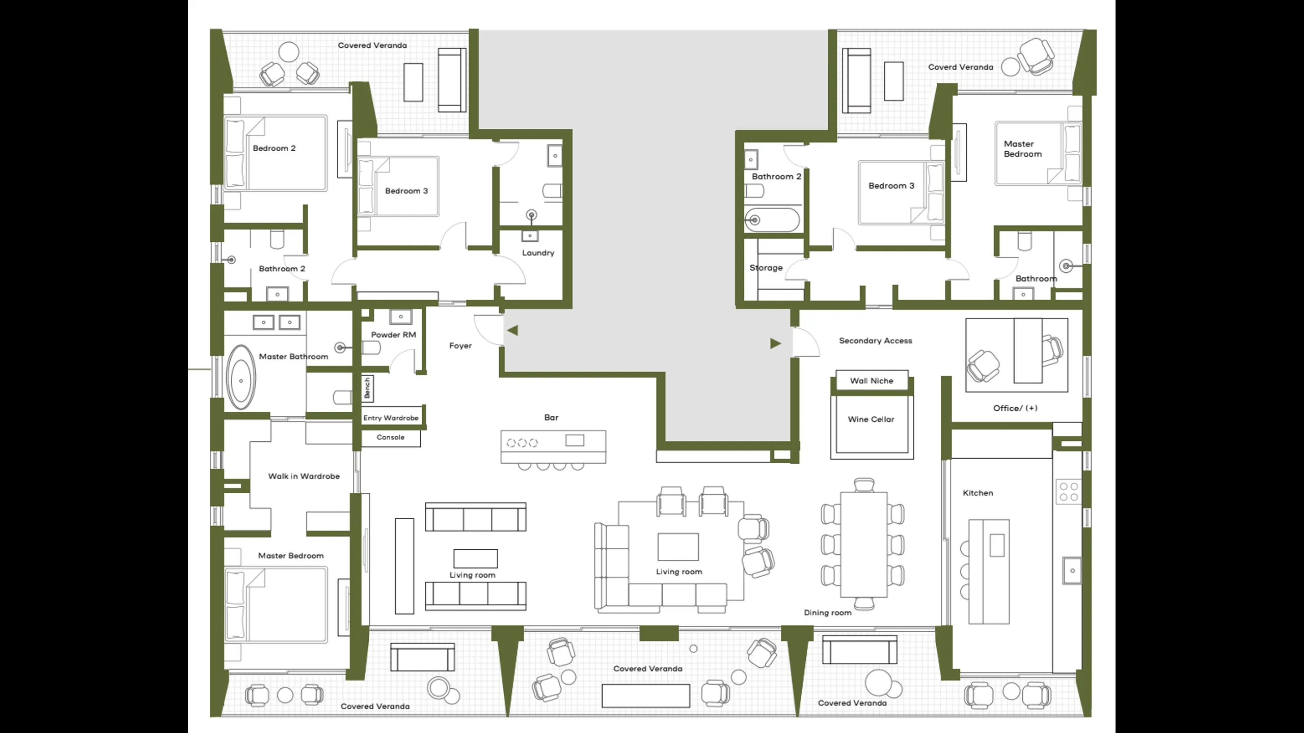 Modern apartments with one three bedrooms, Germasogeia, Limassol 12