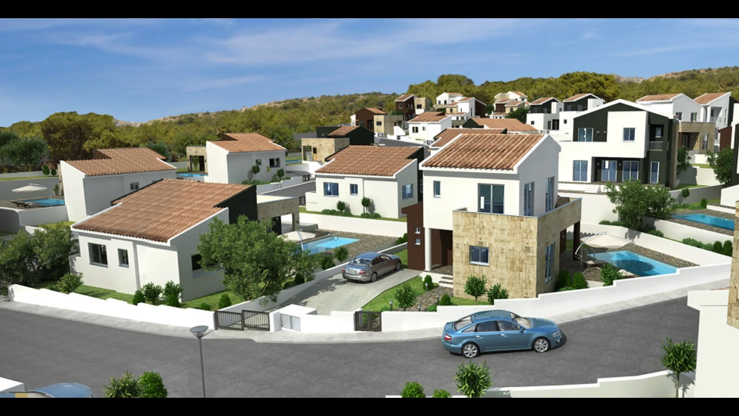 Стильные и комфортные виллы, Писсури, Лимасол 8