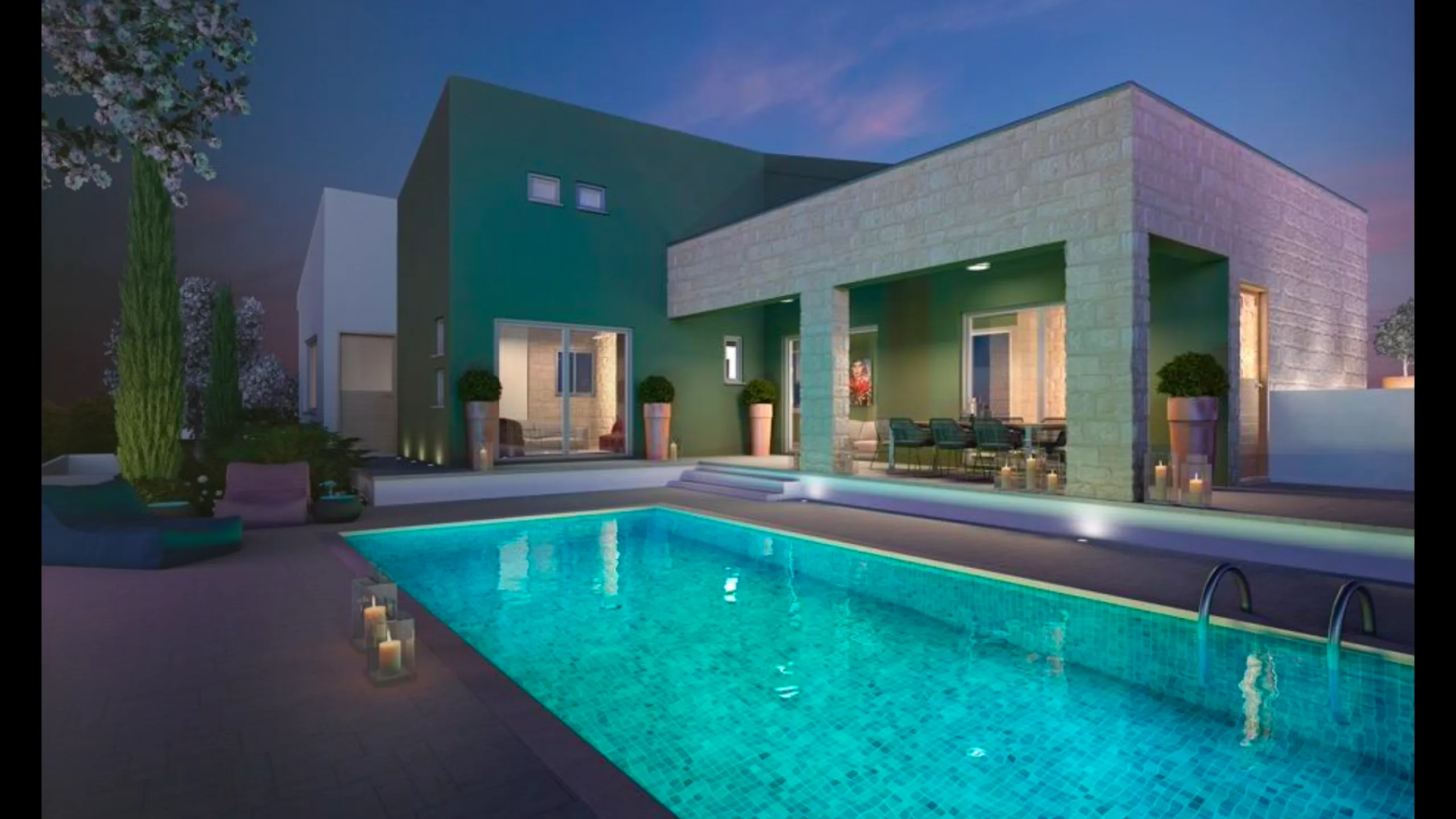 Стильные и комфортные виллы, Писсури, Лимасол 2