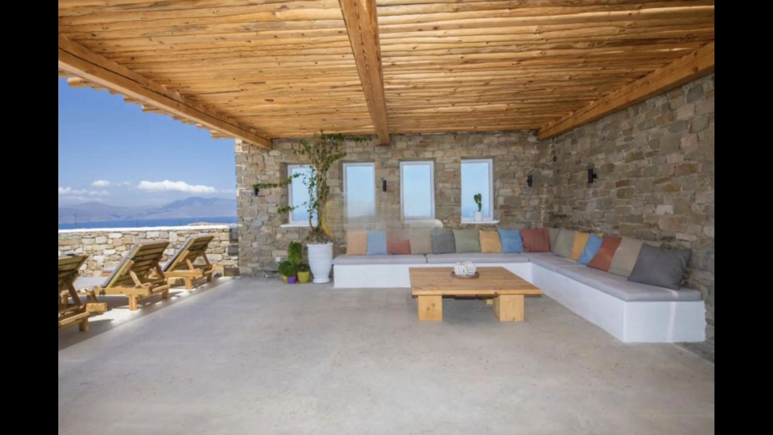 Мезонет с традиционными элементами, Фарос Арменистис, Миконос 14