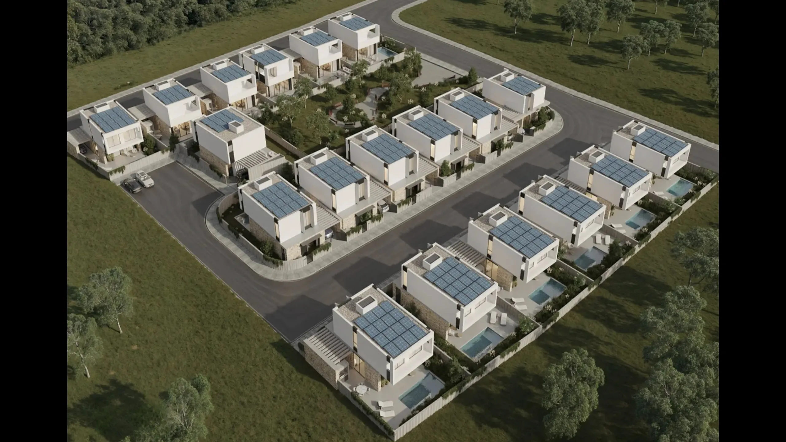 Виллы в современном стиле, Героскипу, Пафос 5