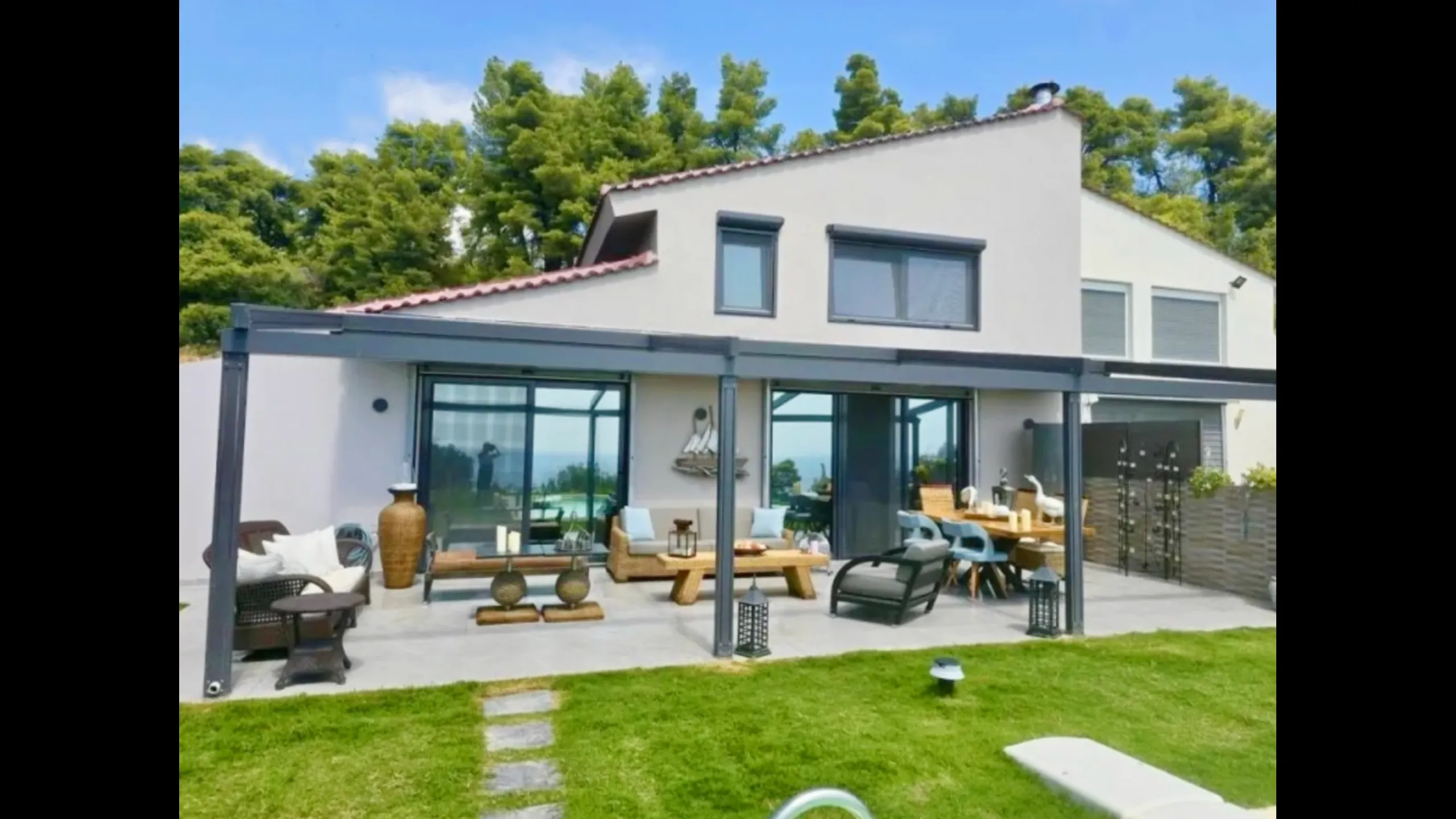 Элегантная и стильная вилла, Посиди, Кассандра 4