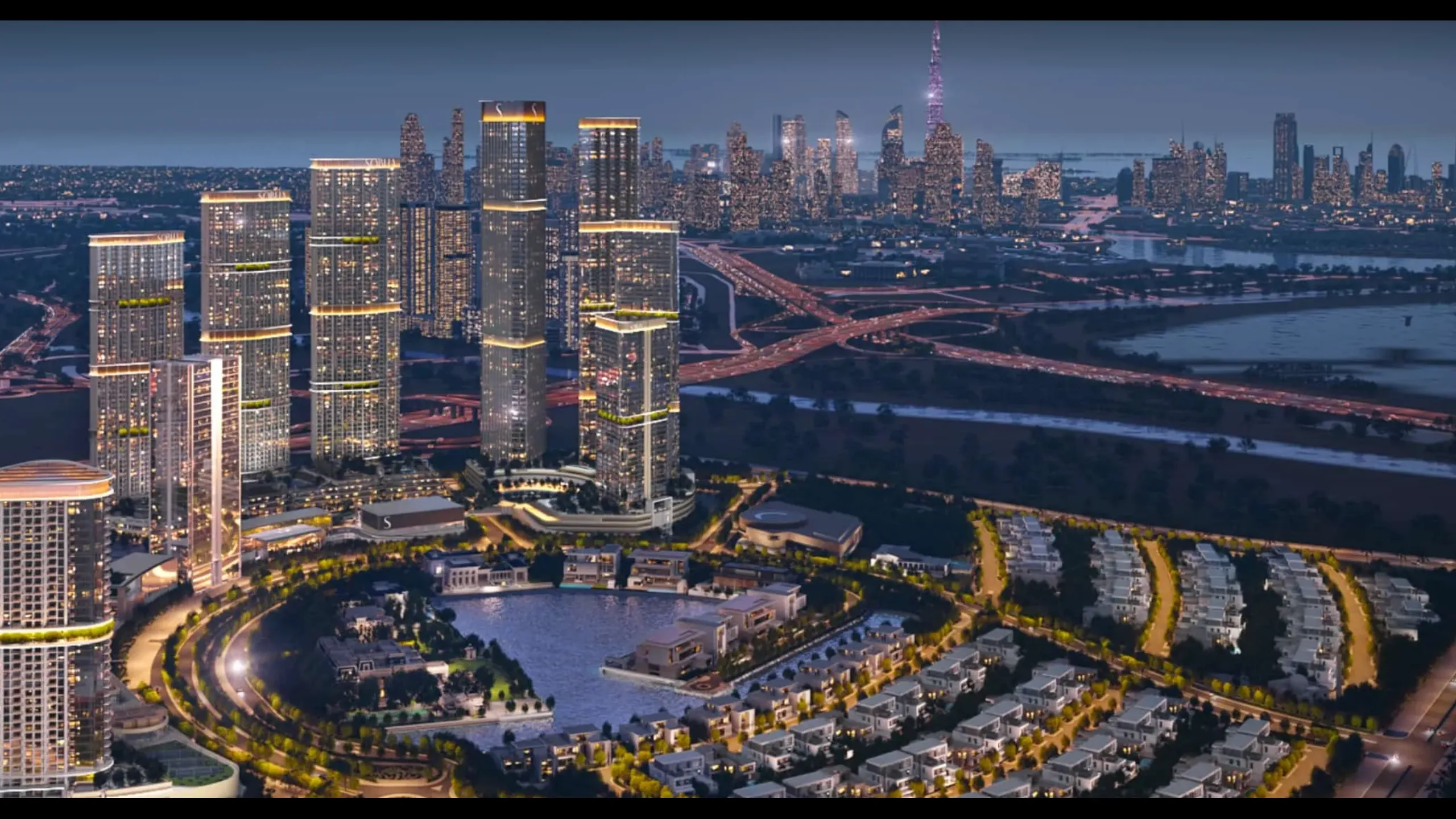 Luxury mansions, Hartland II, Dubai 2